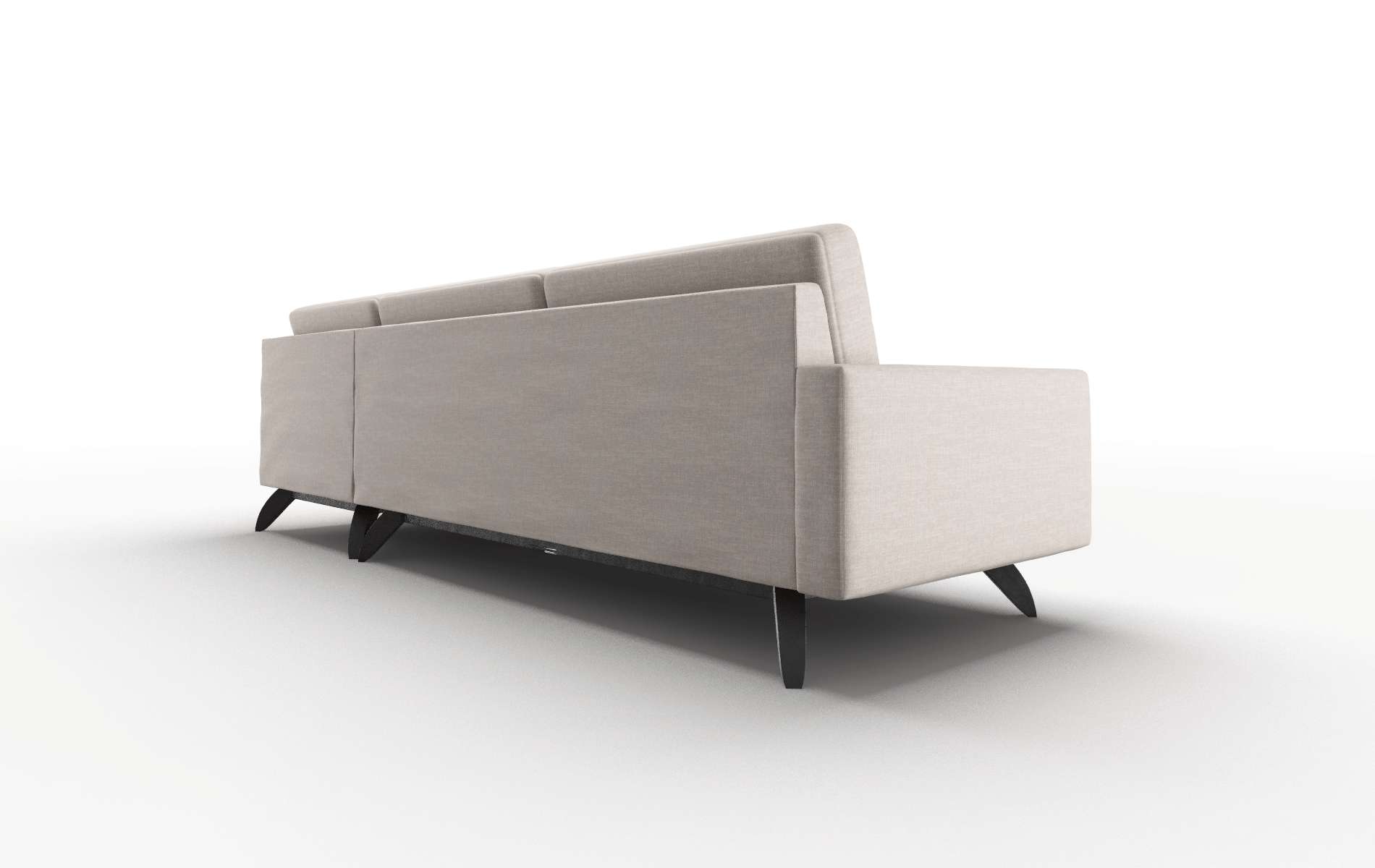 Milan Clyde Dolphin Panel espresso legs 5