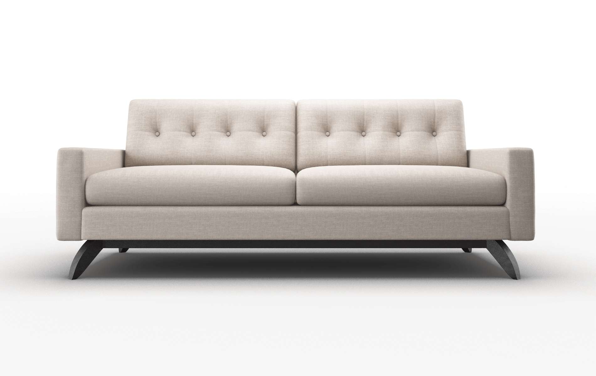 Milan Clyde Dolphin Sofa espresso legs 1