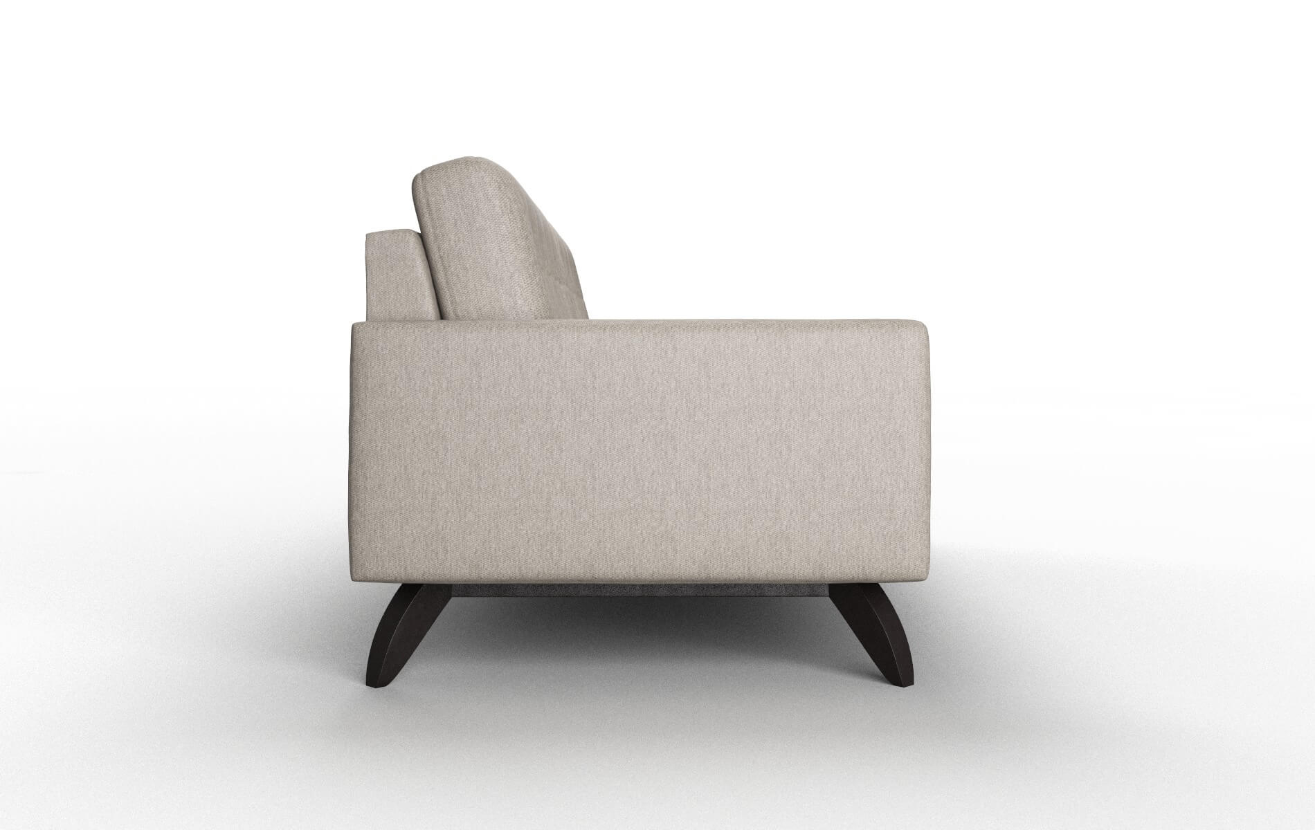 Milan Cosmo Taupe Sofa espresso legs 3