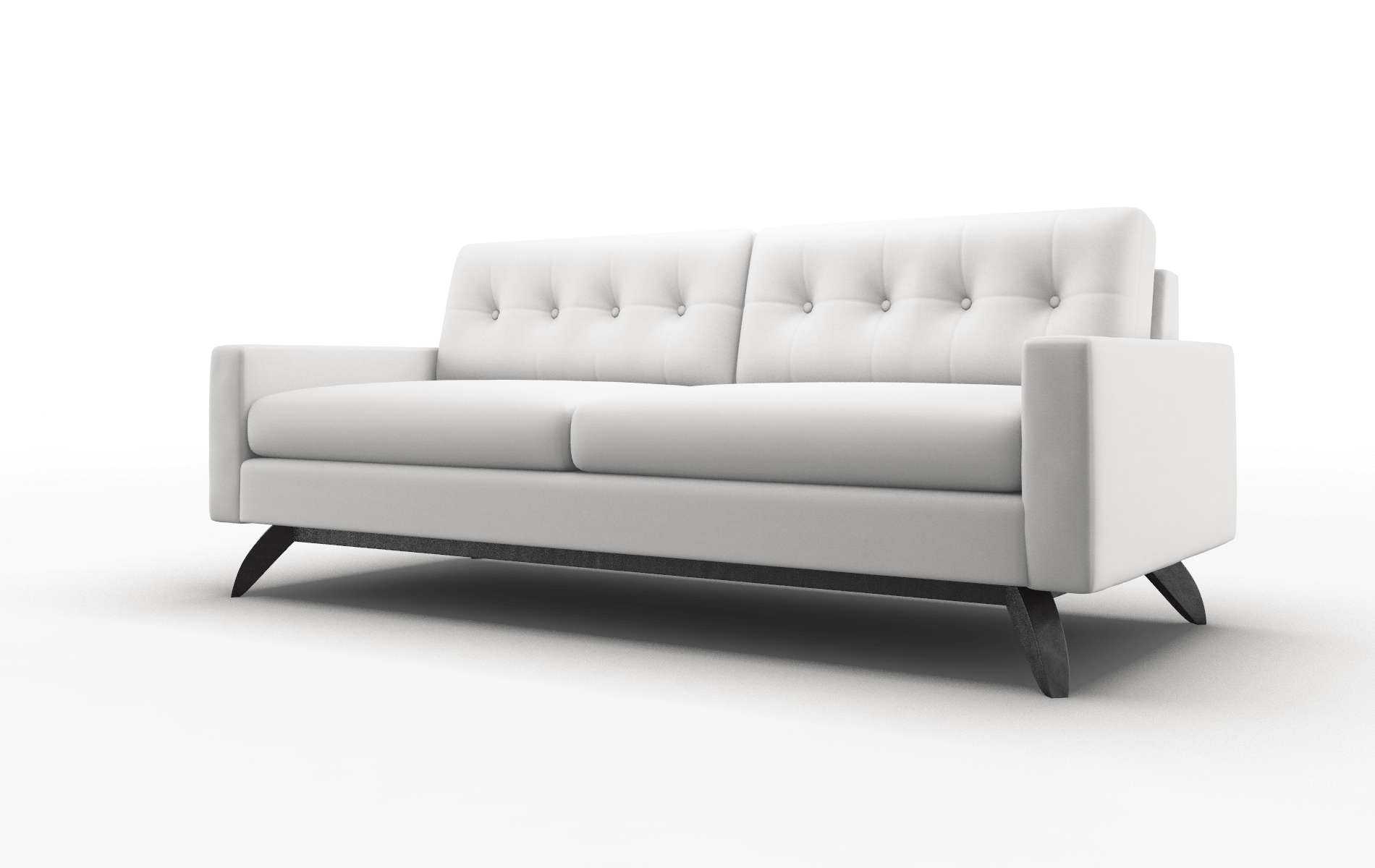 Milan Dawson Platinum Sofa espresso legs 4