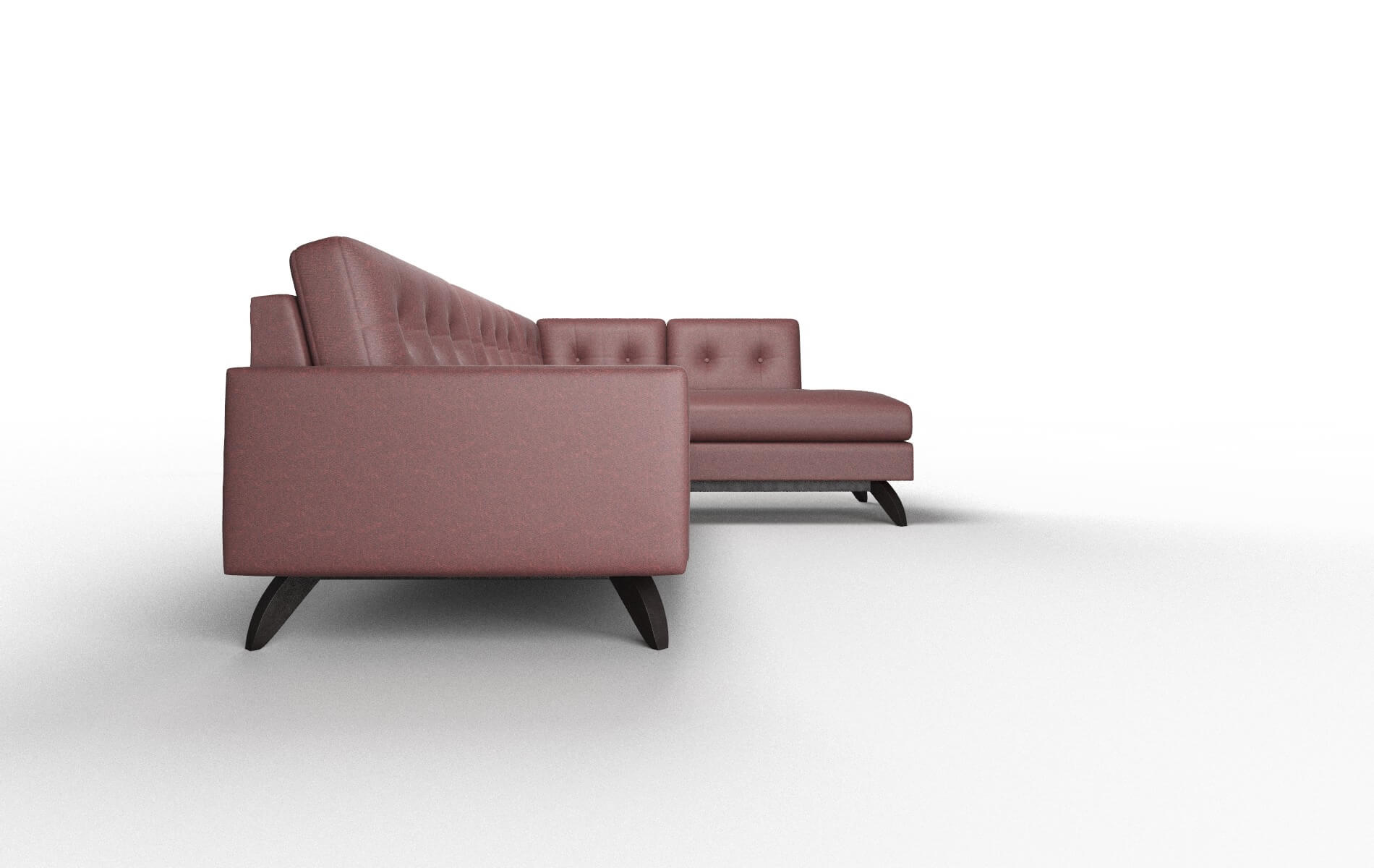 Milan Derby Berry Panel espresso legs 3