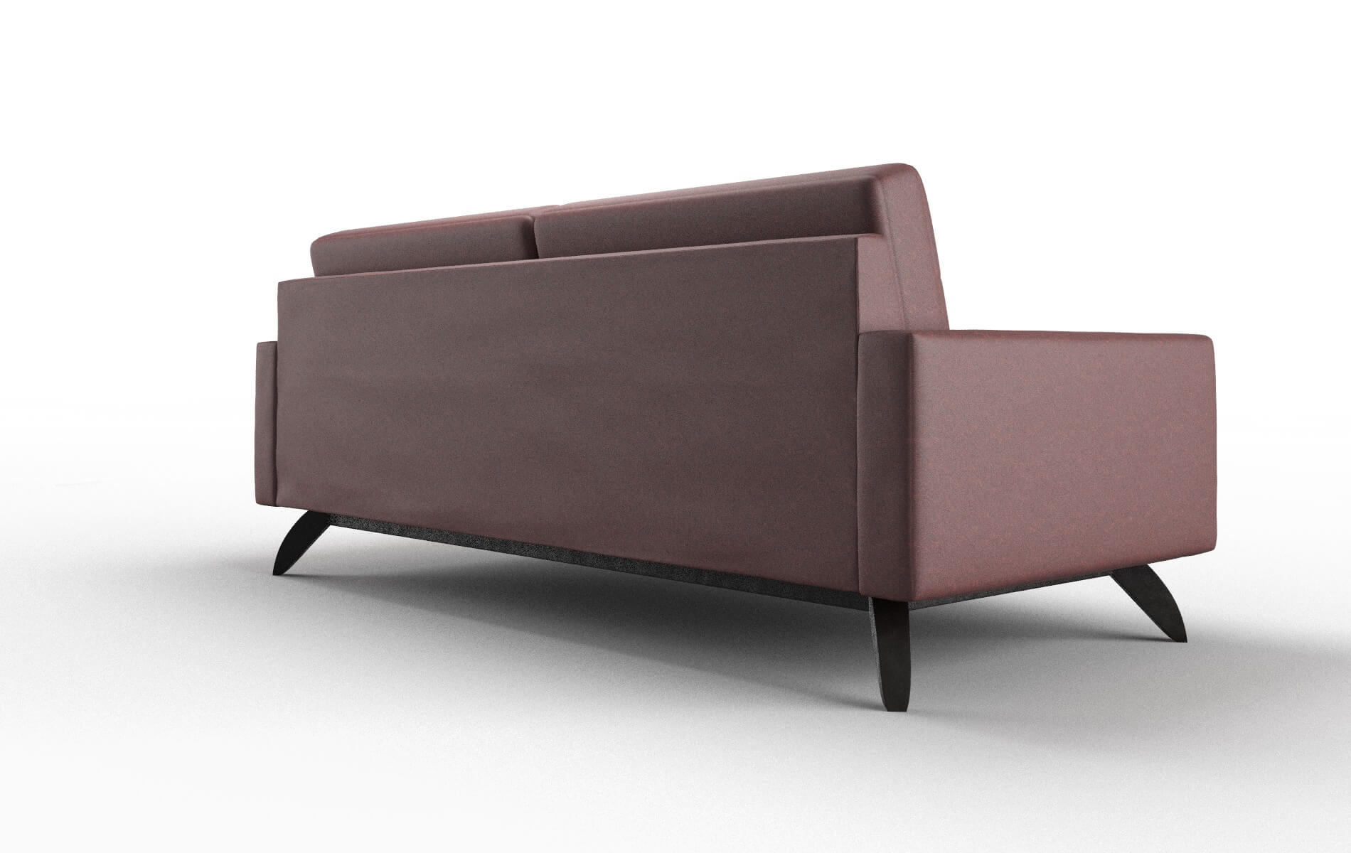 Milan Derby Berry Sofa espresso legs 5