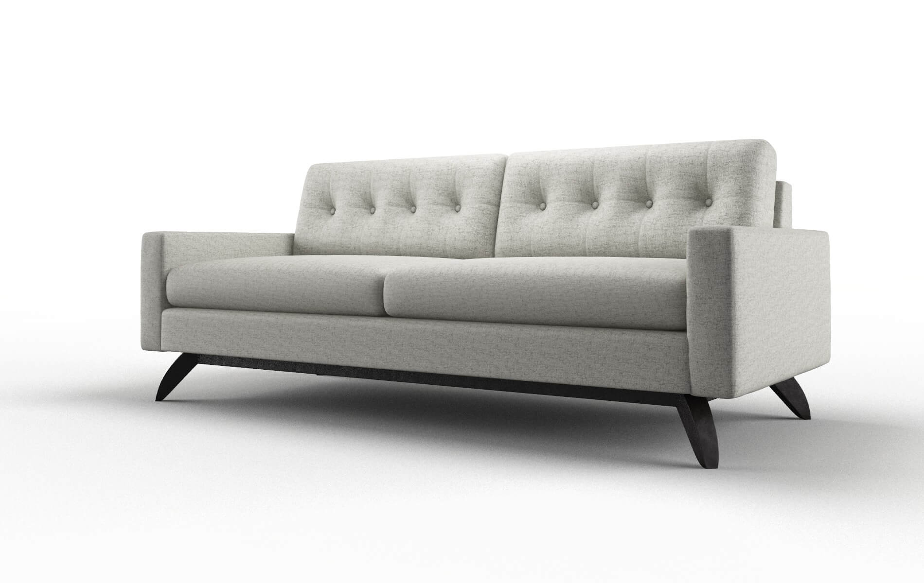 Milan Derby Silver Sofa espresso legs 4
