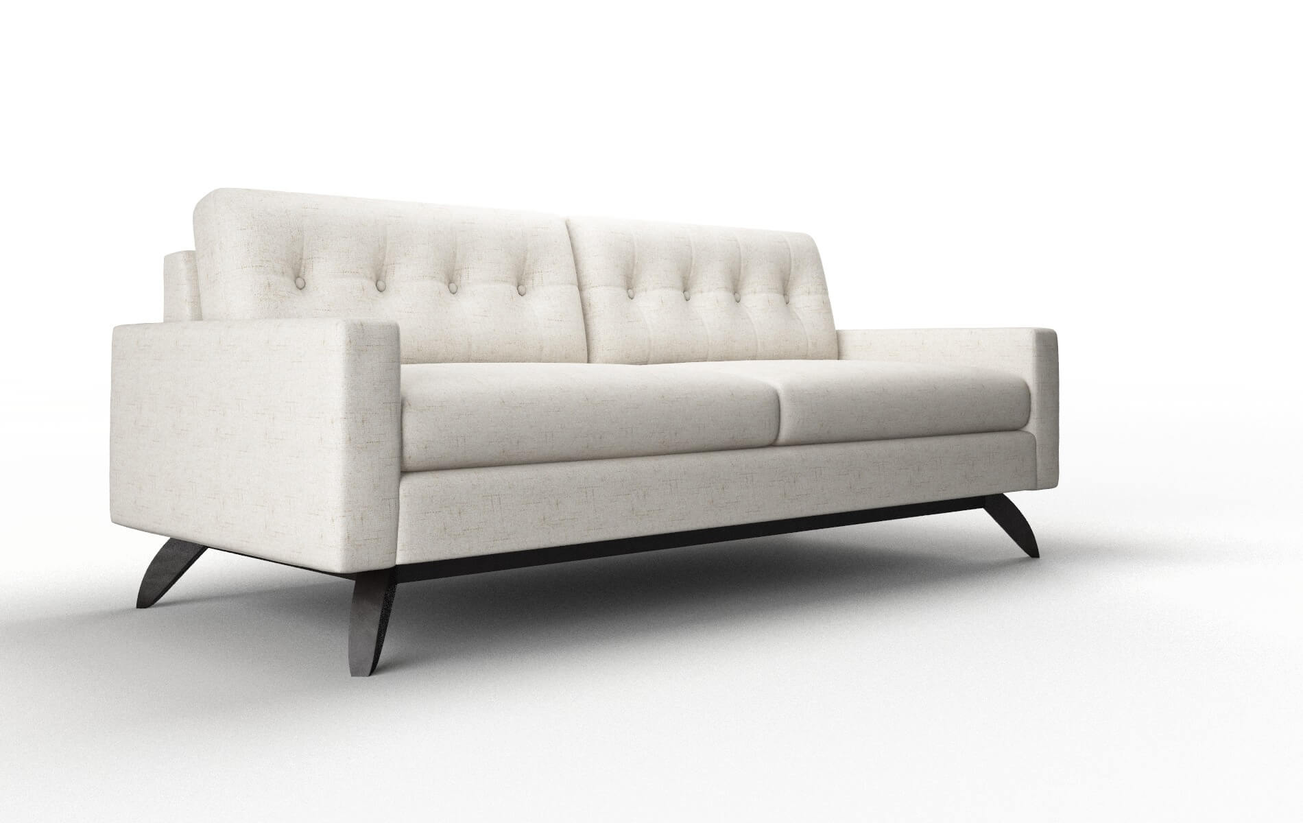 Milan Derby Taupe Sofa espresso legs 2
