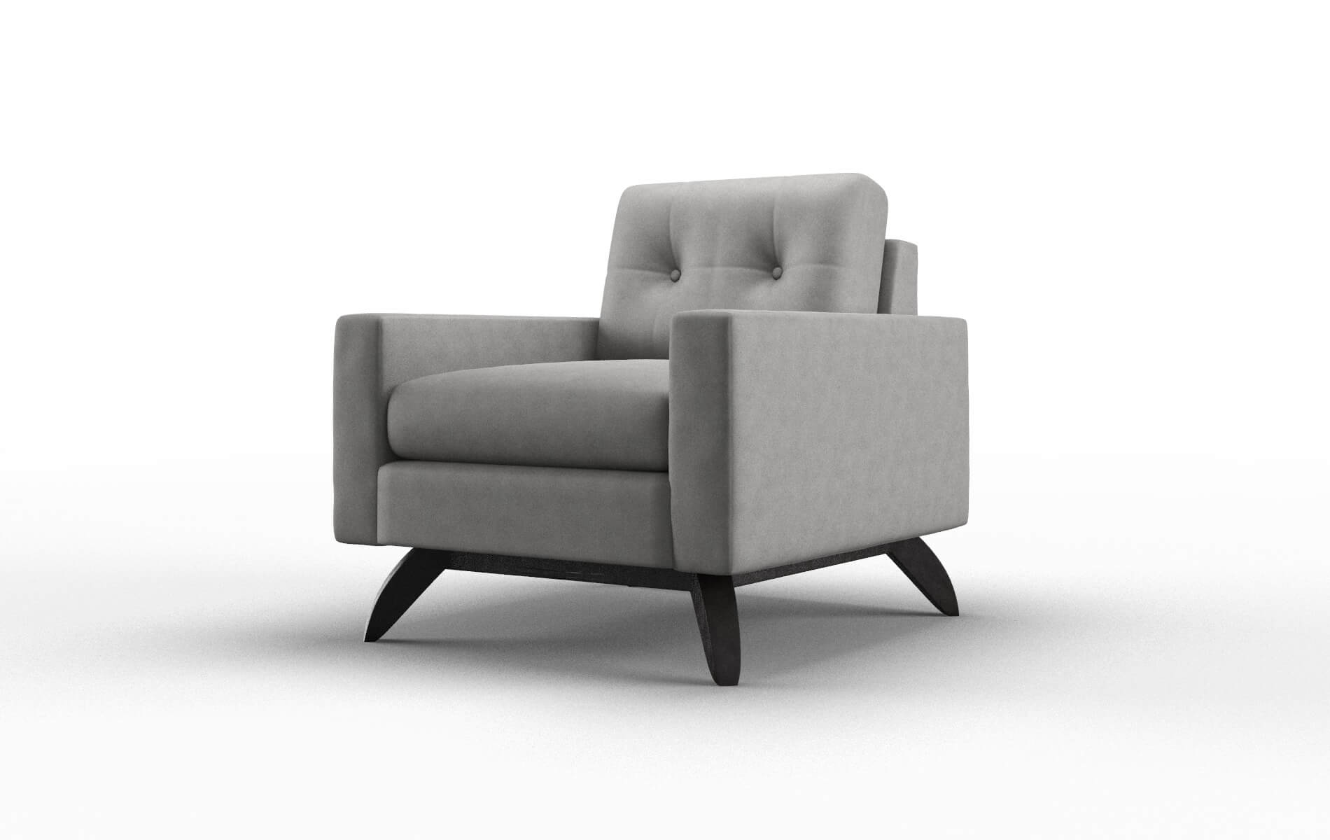 Milan Dream_d Charcoal Chair espresso legs 4