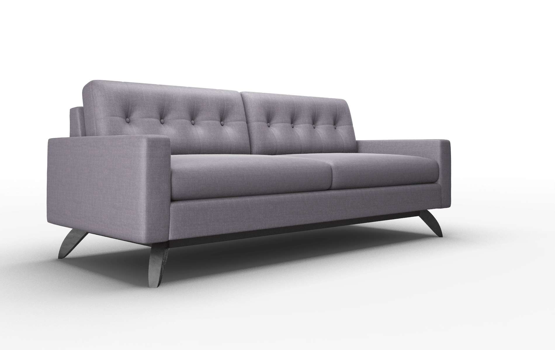 Milan Durham Ink Sofa espresso legs 2