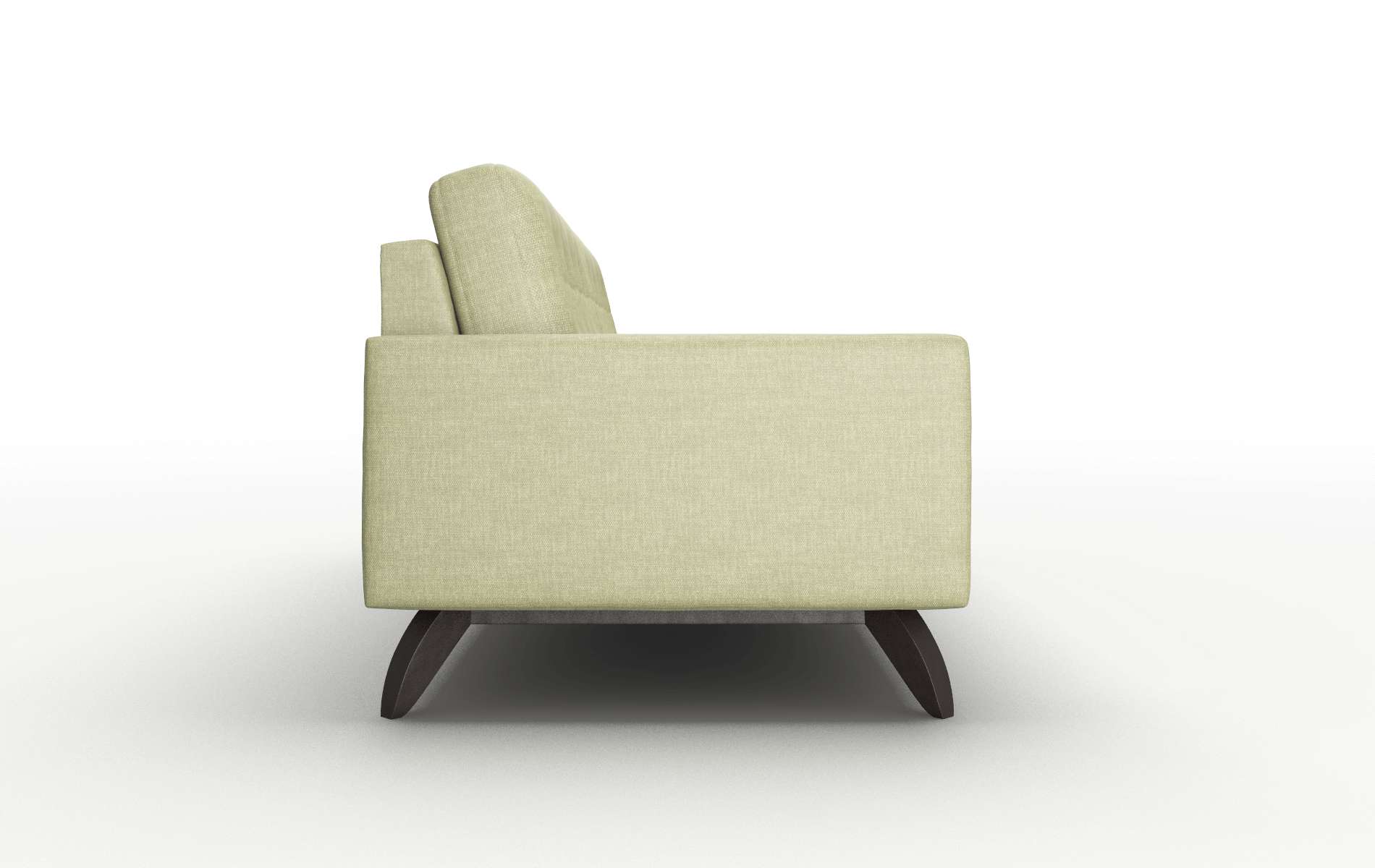 Milan Durham Lime Sofa espresso legs 3