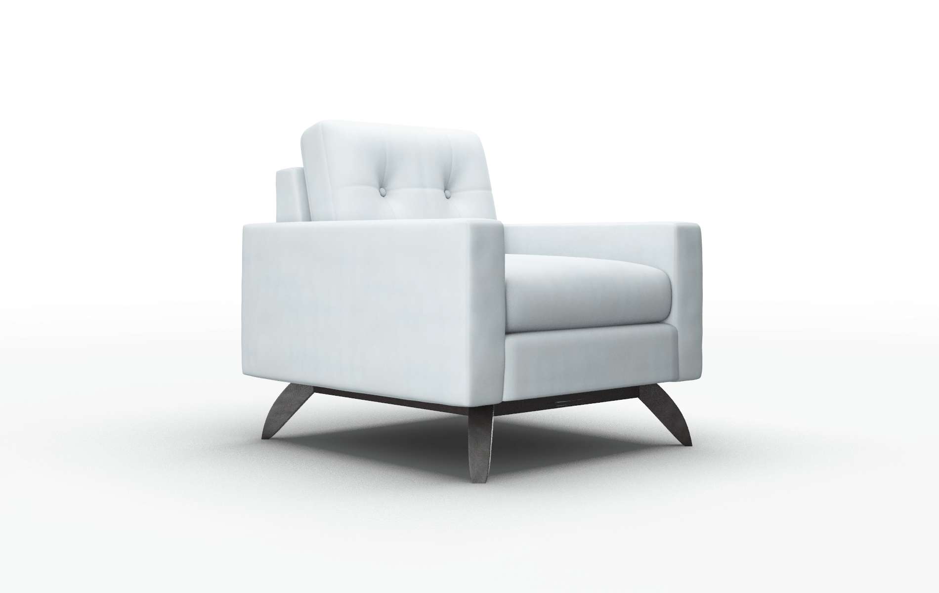 Milan Hathaway Aqua Chair espresso legs 2