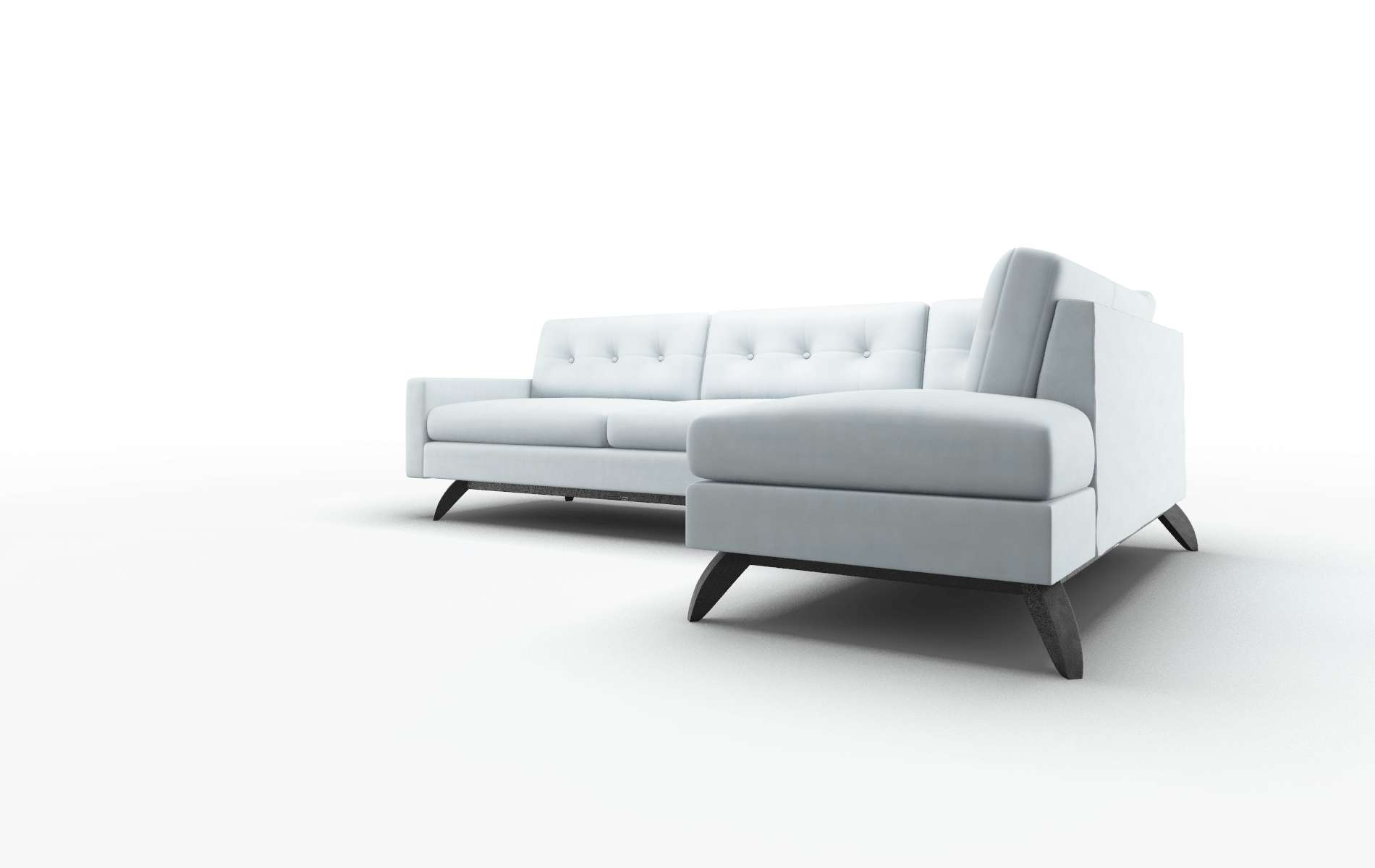 Milan Hathaway Aqua Panel espresso legs 4