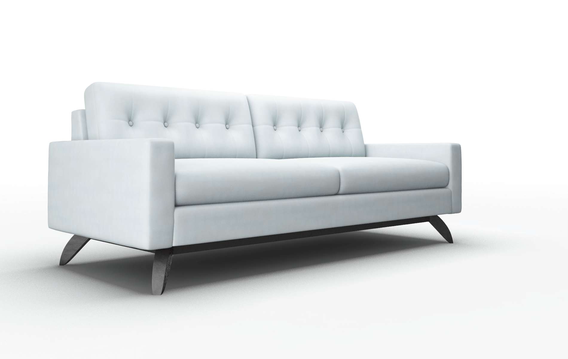 Milan Hathaway Aqua Sofa espresso legs 2
