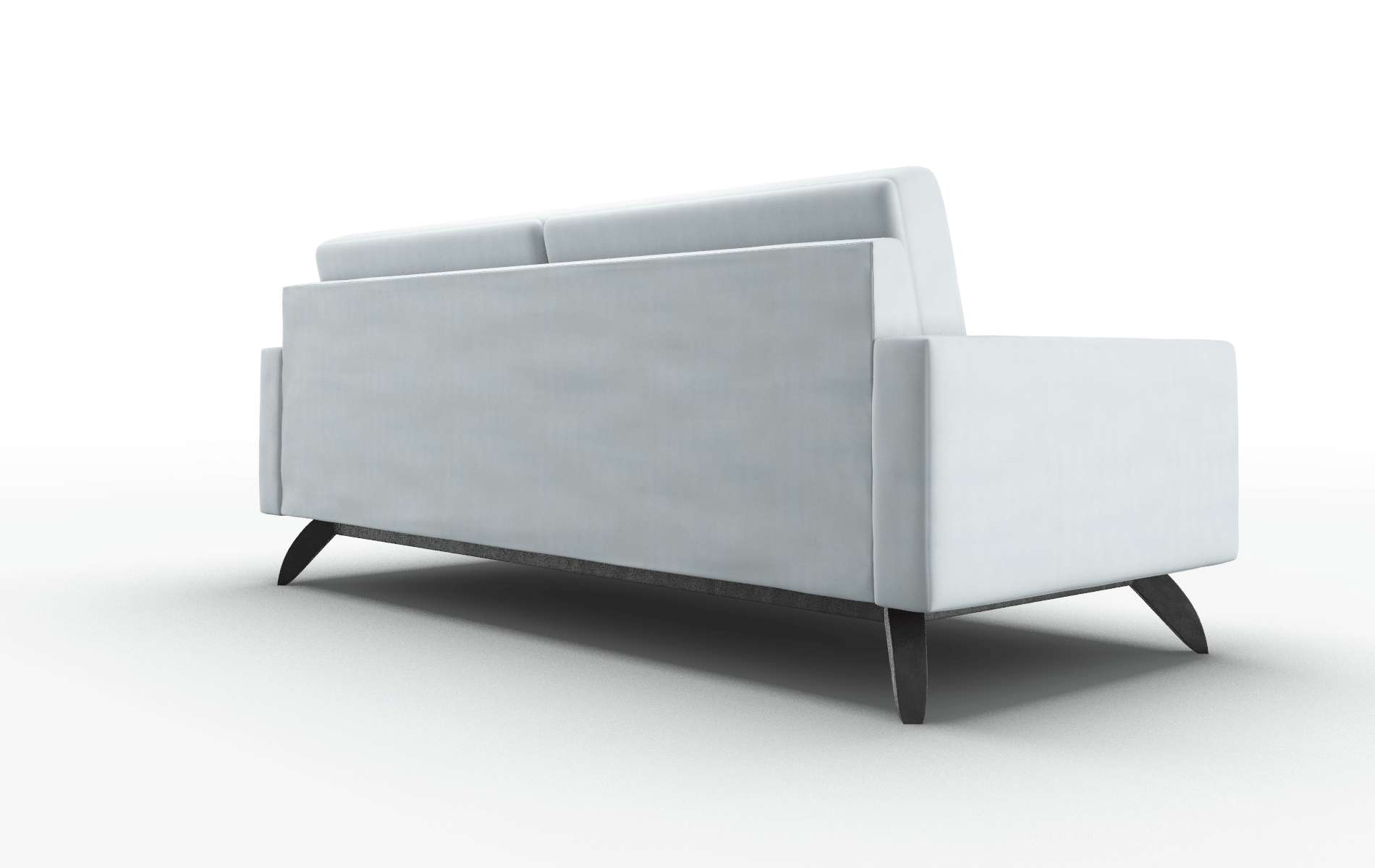 Milan Hathaway Aqua Sofa espresso legs 5