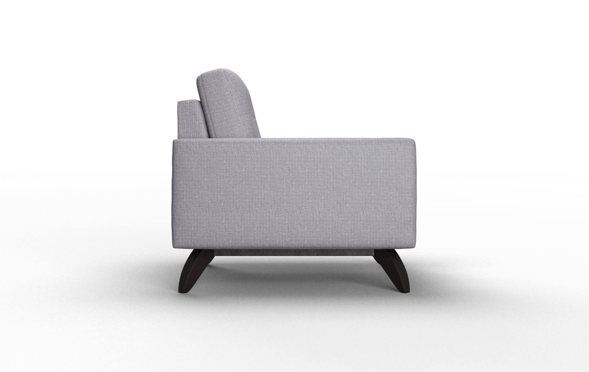 Milan Insight Denim Chair espresso legs 3