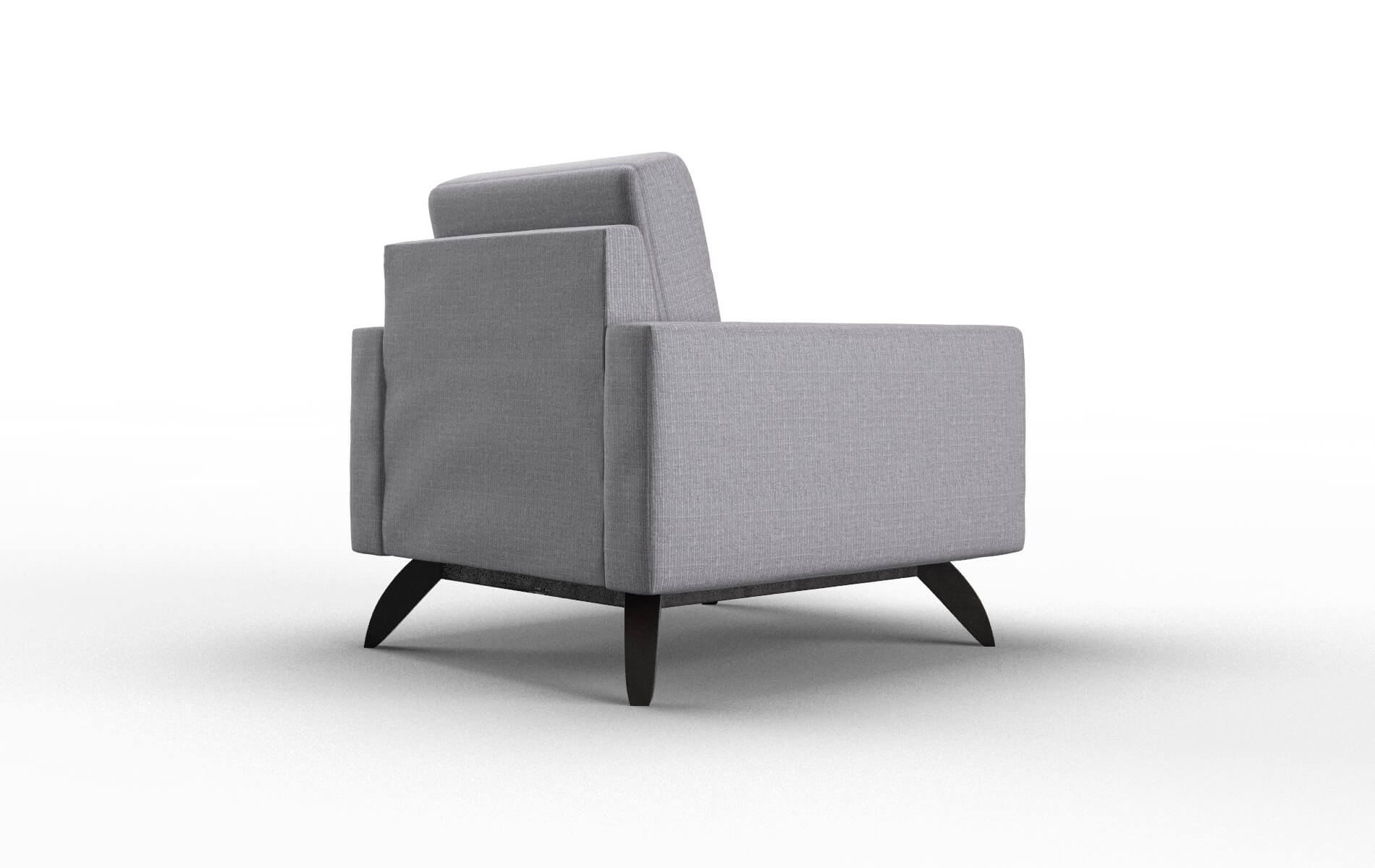 Milan Insight Denim Chair espresso legs 5