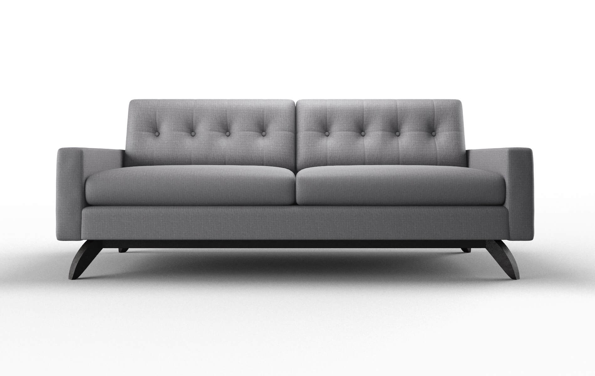 Milan Insight denim Sofa Espresso Legs  1