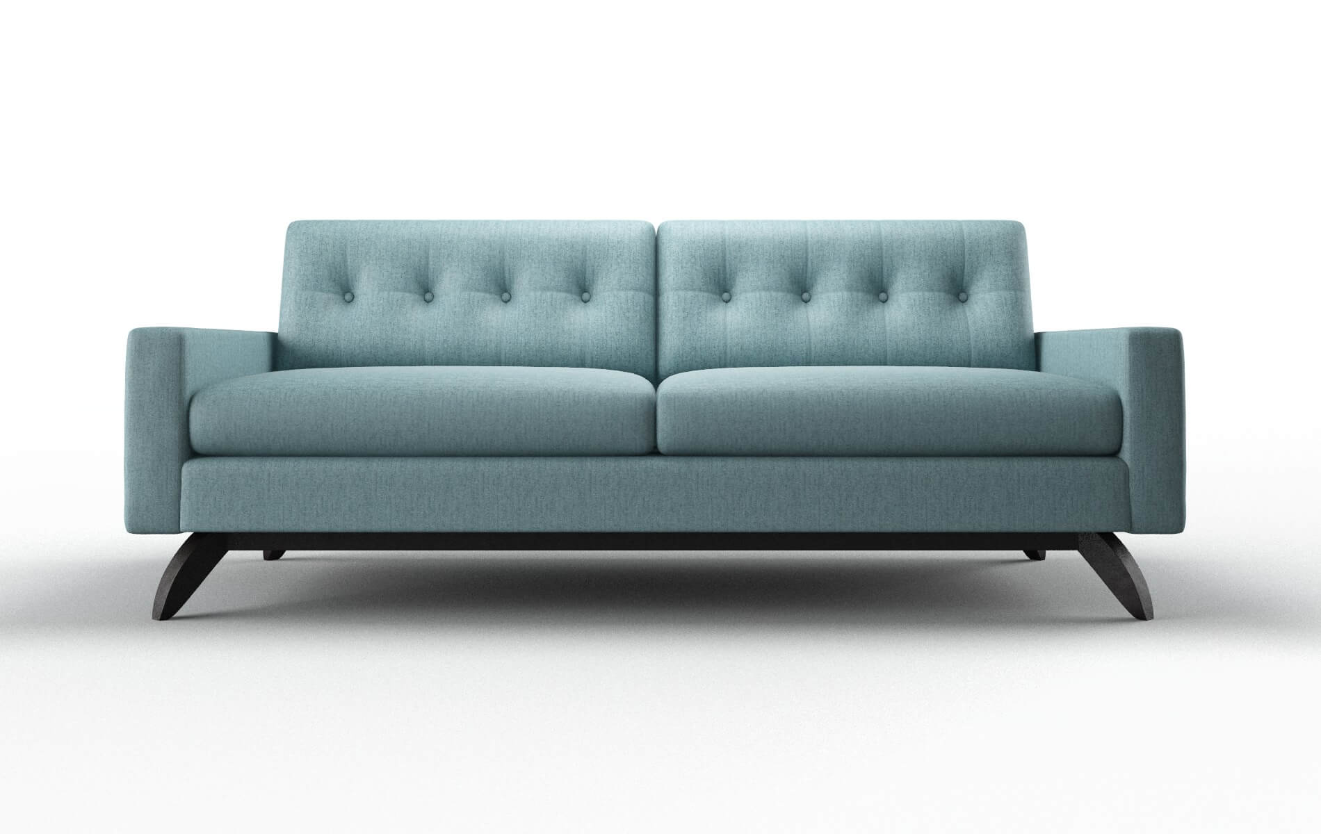 Milan Insight peacock Sofa Espresso Legs  1