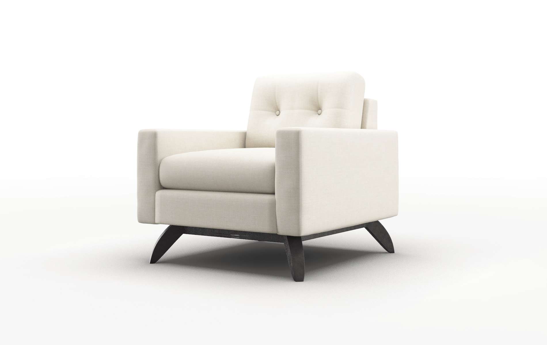 Milan Keylargo Almond Chair espresso legs 4