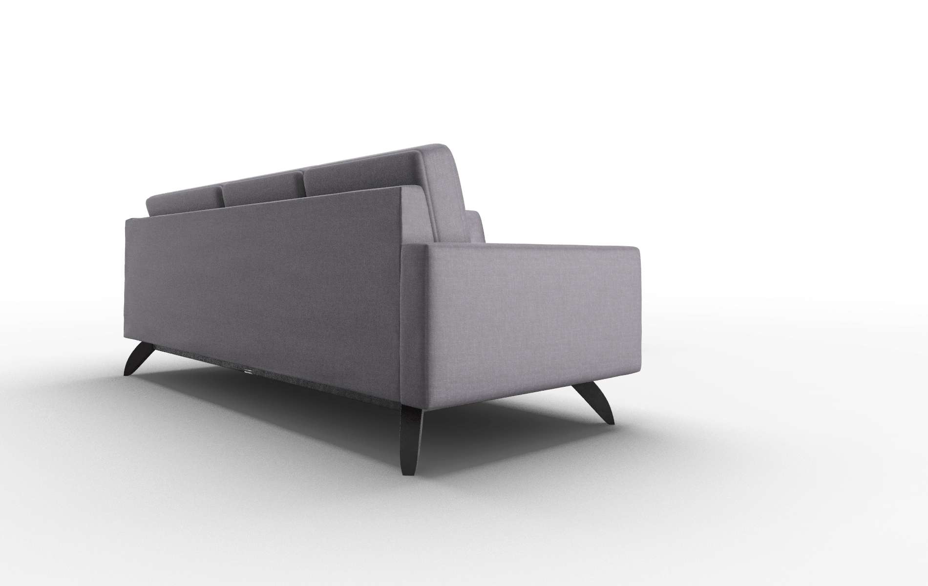 Milan Keylargo Grape Sectional espresso legs 3