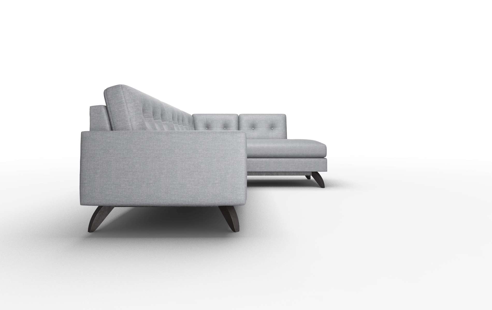 Milan Keylargo Graphite Panel espresso legs 3