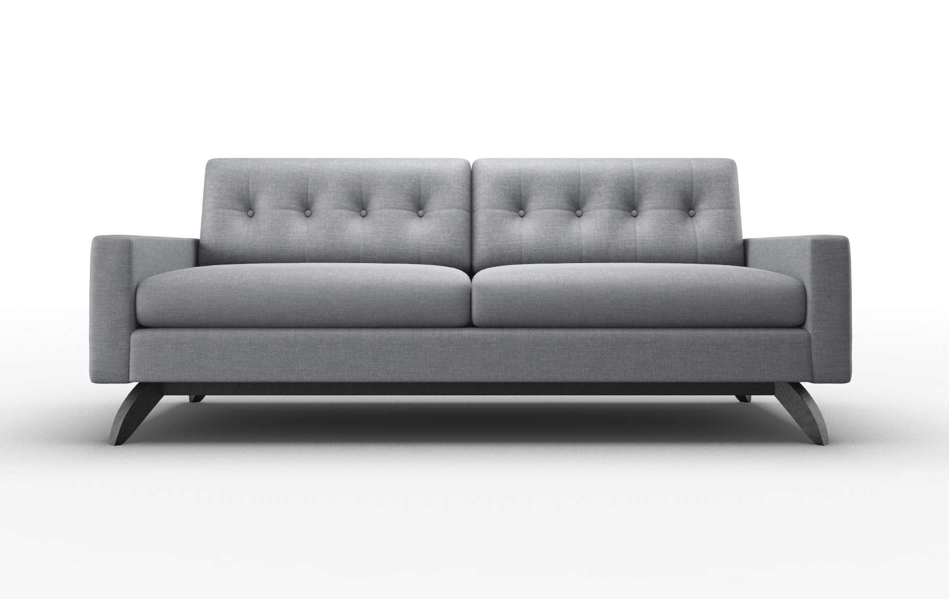Milan Keylargo Graphite Sofa espresso legs 1