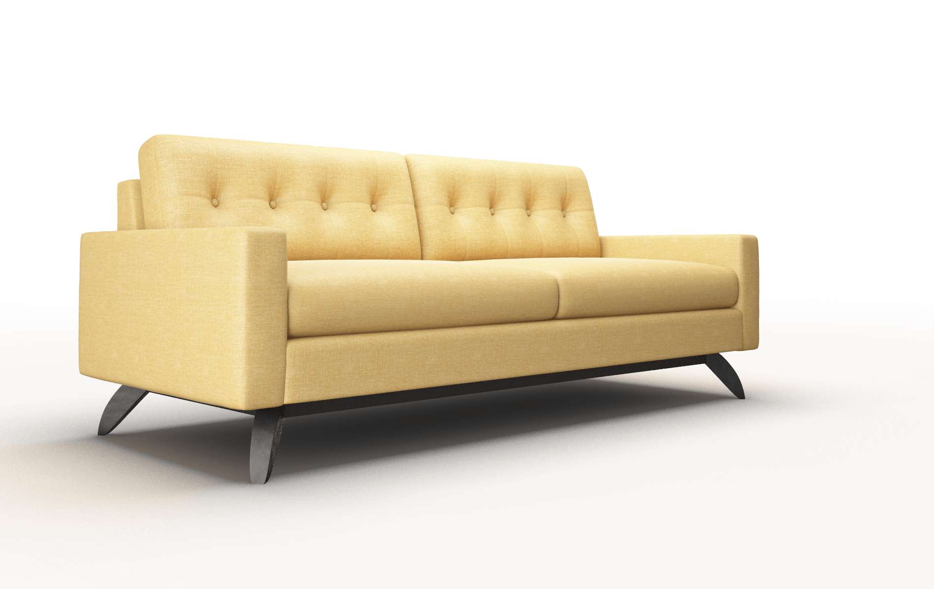 Milan Keylargo Honey Sofa espresso legs 2