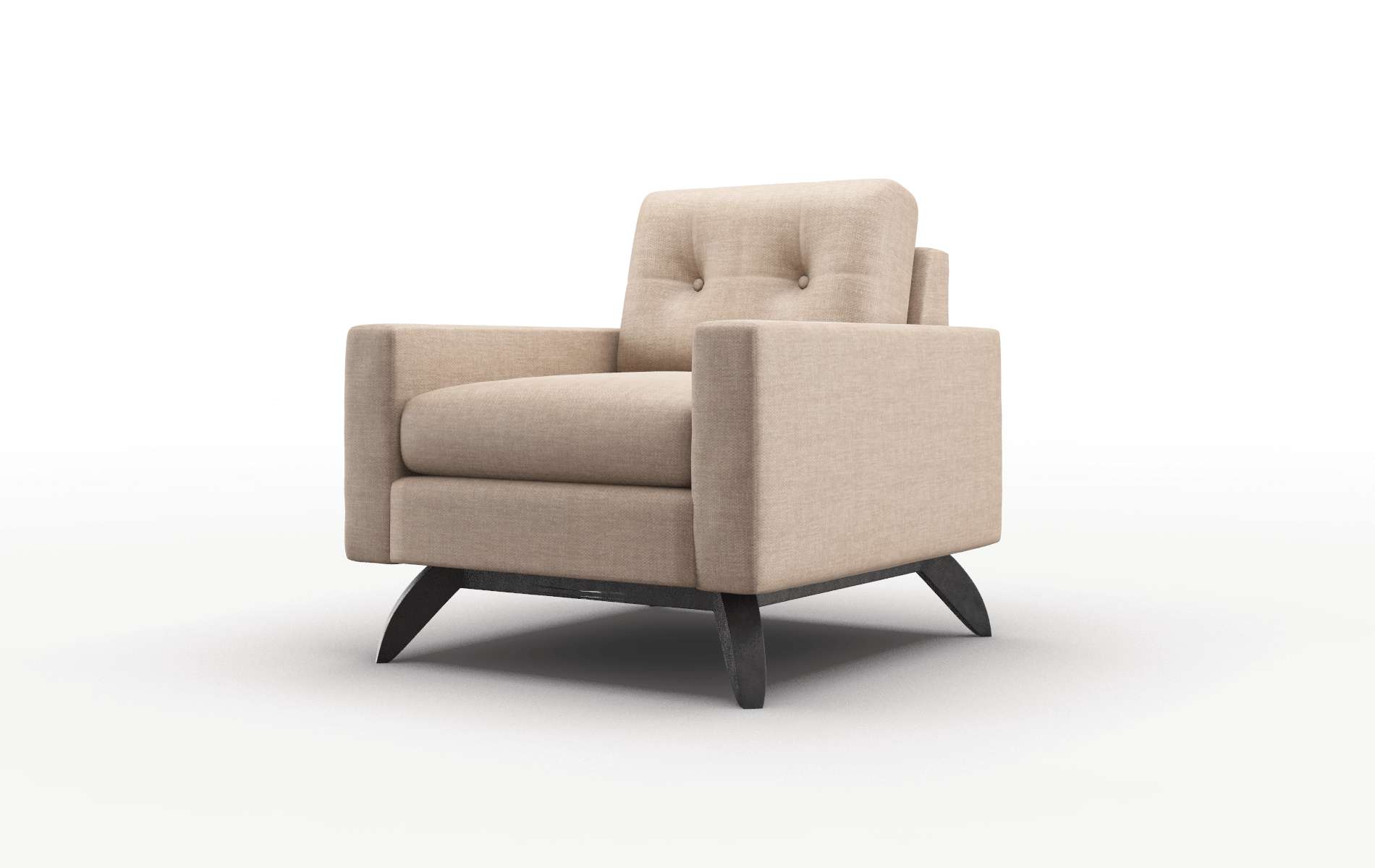 Milan Keylargo Mink Chair espresso legs 4
