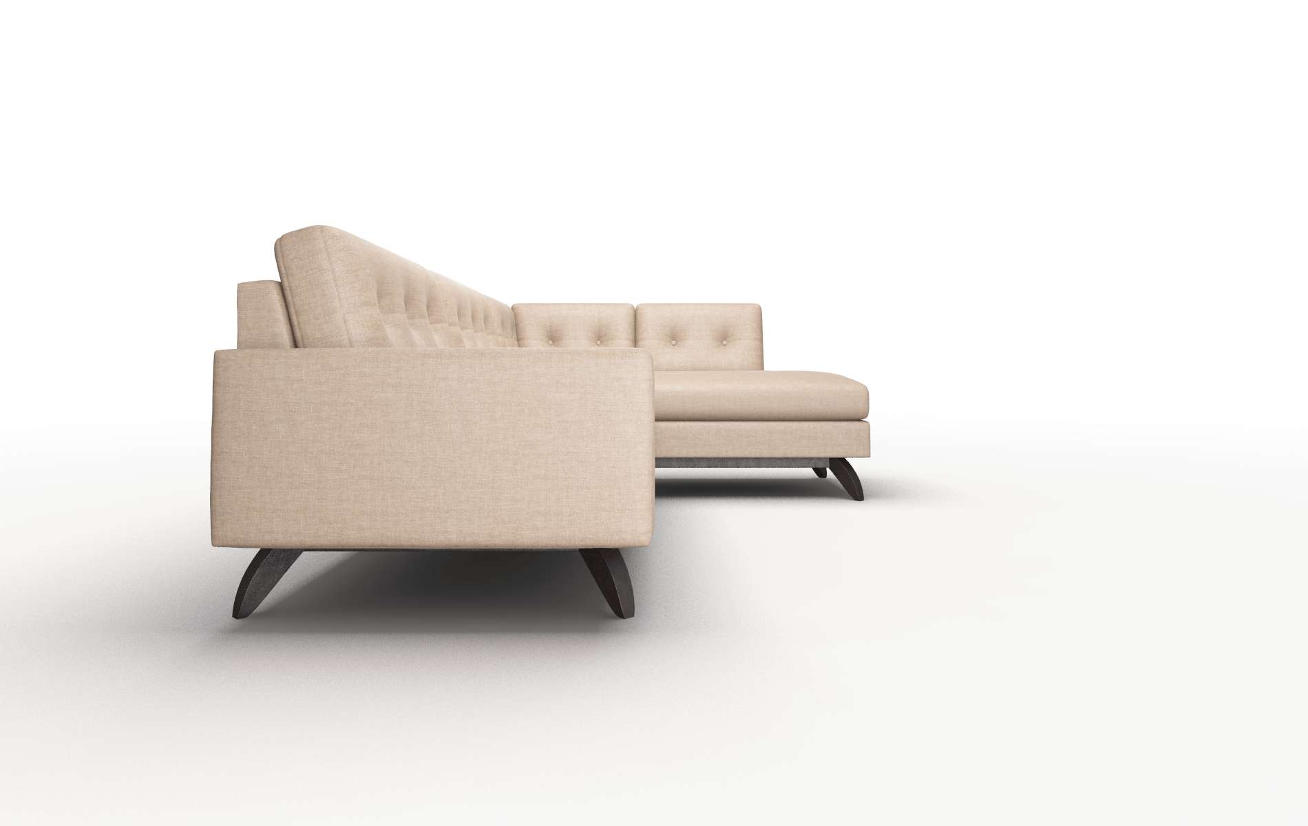 Milan Keylargo Mink Panel espresso legs 3