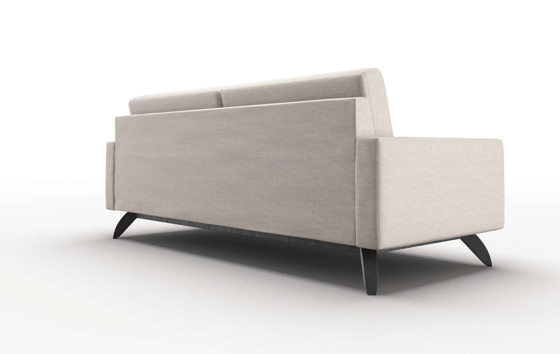 Milan Keylargo Pumice Sofa espresso legs 5