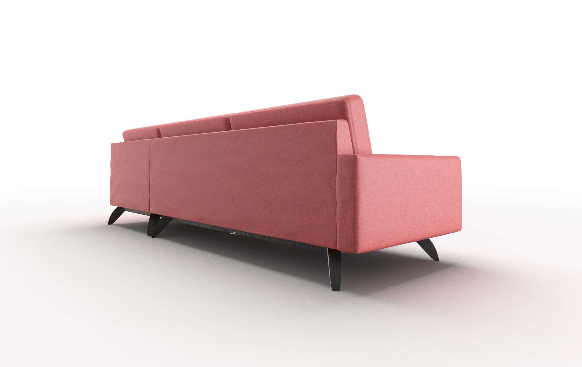 Milan Keylargo Ruby Panel espresso legs 5