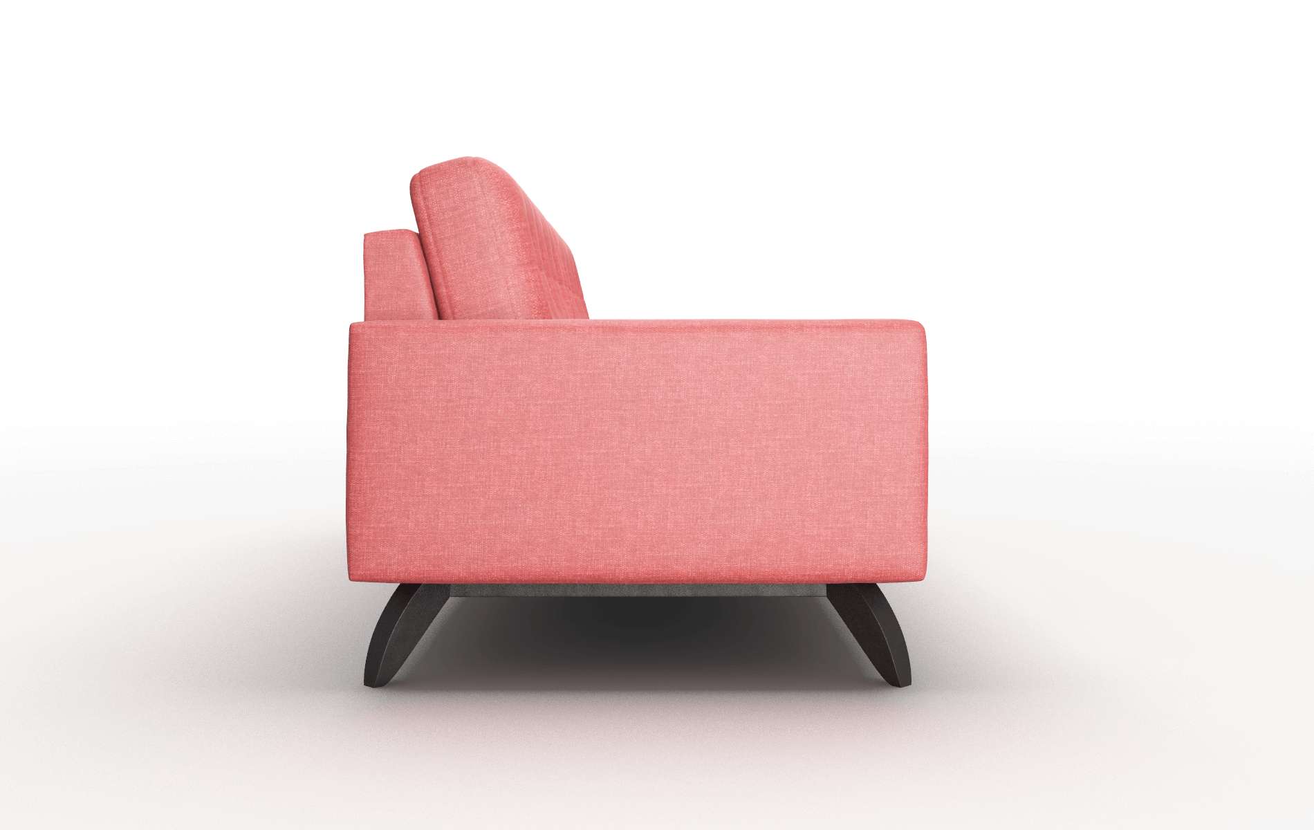 Milan Keylargo Ruby Sofa espresso legs 3