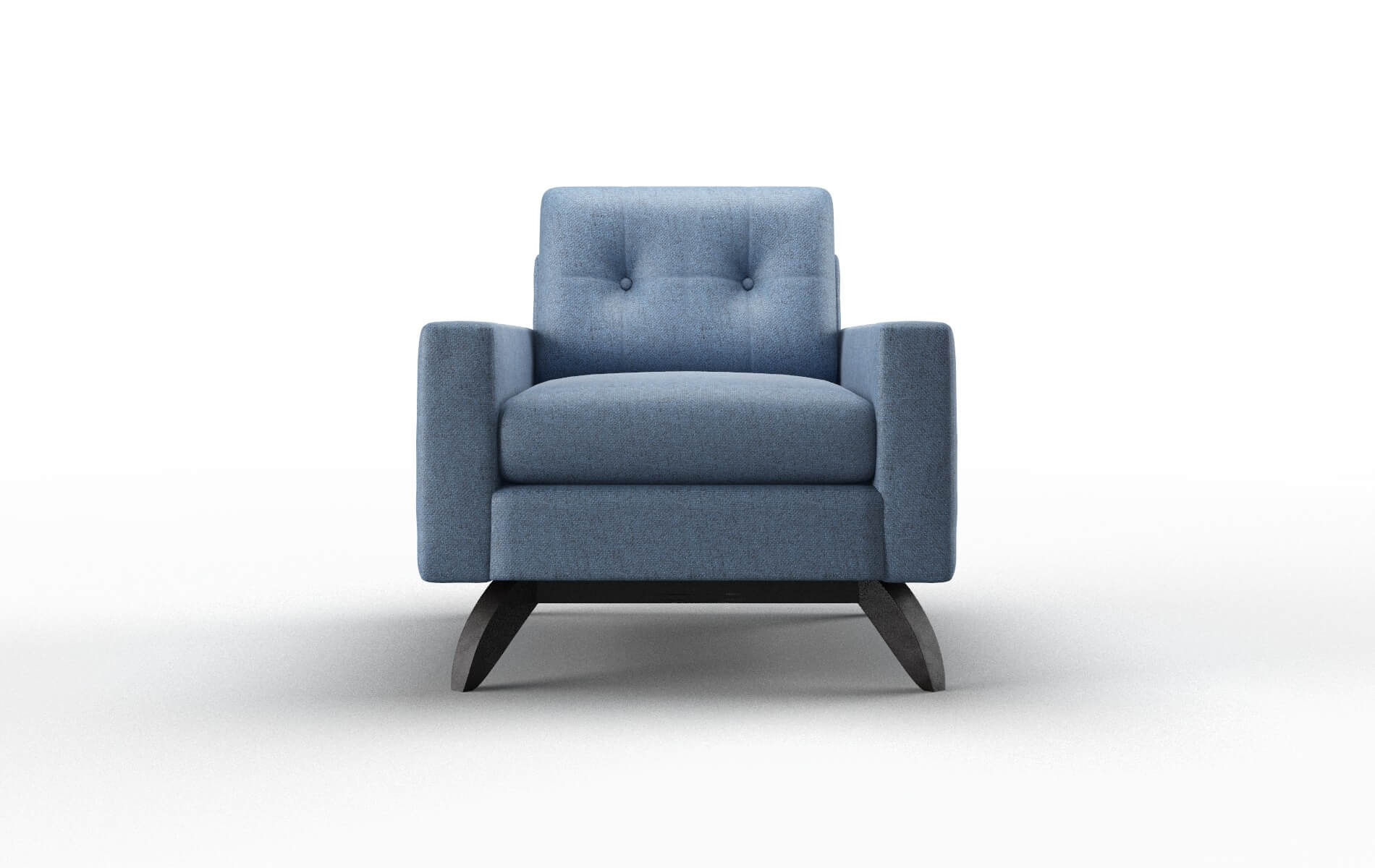 Milan Leslie Indigo Chair espresso legs 1