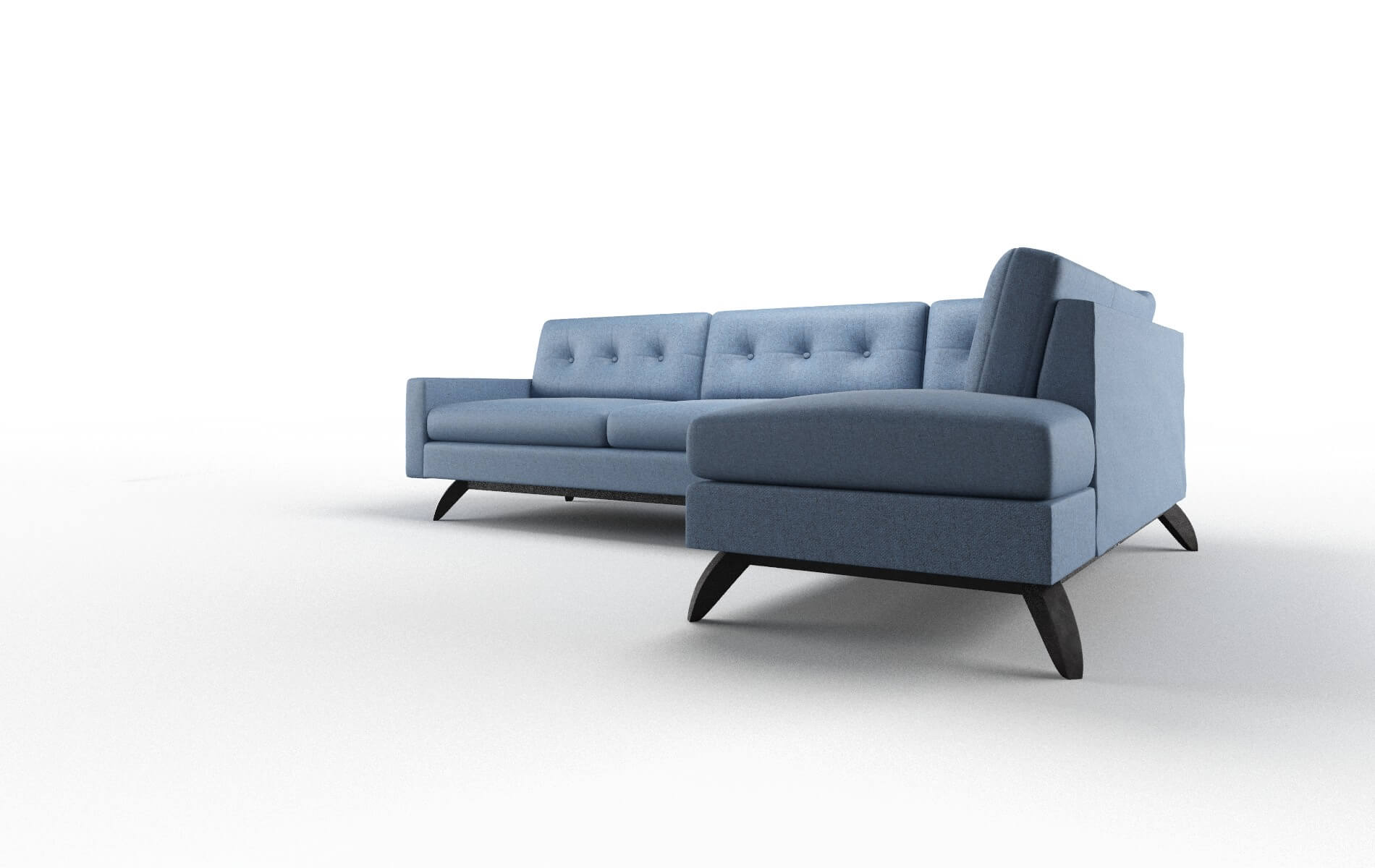 Milan Leslie Indigo Panel espresso legs 4