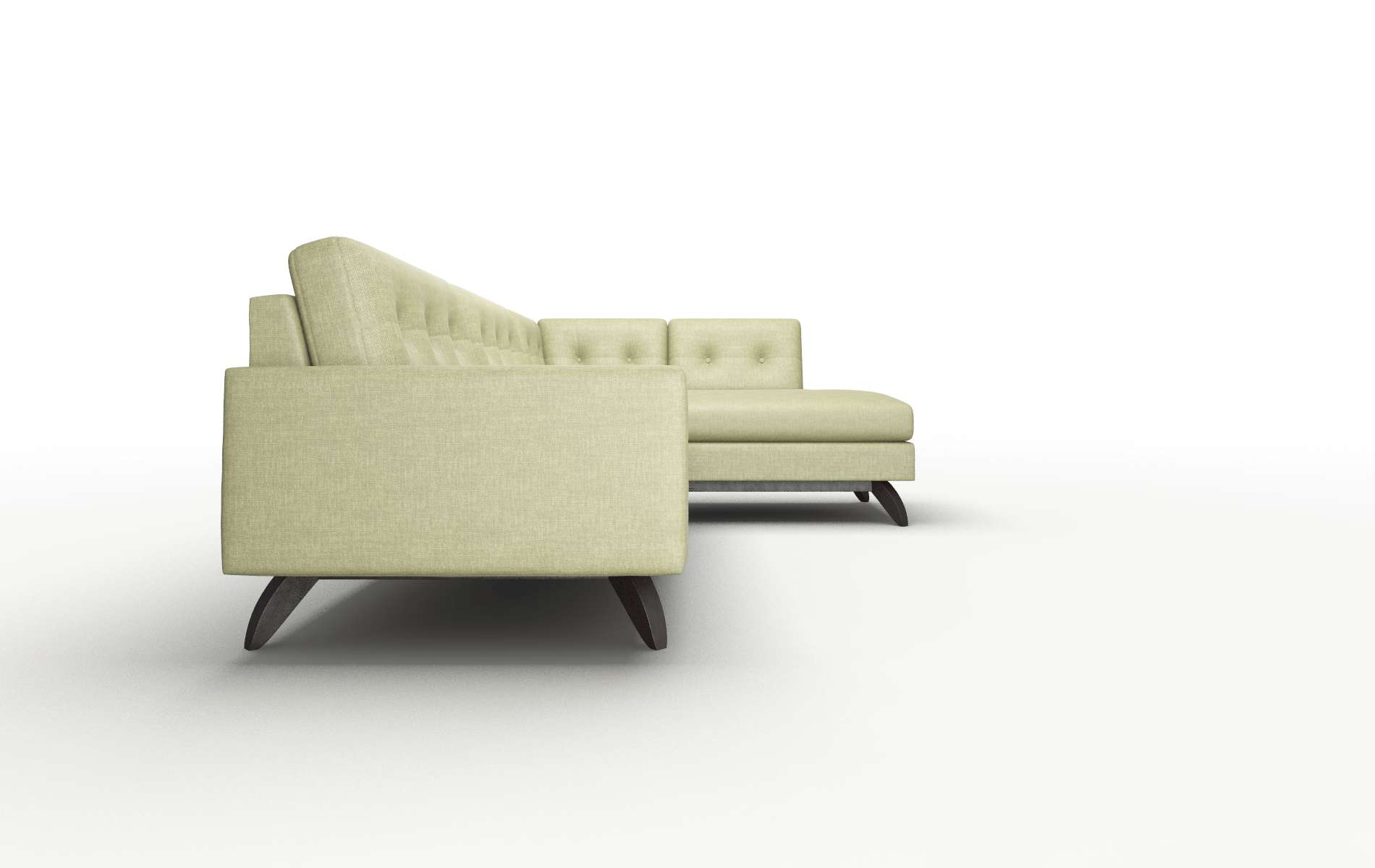 Milan Leslie Lawn Panel espresso legs 3