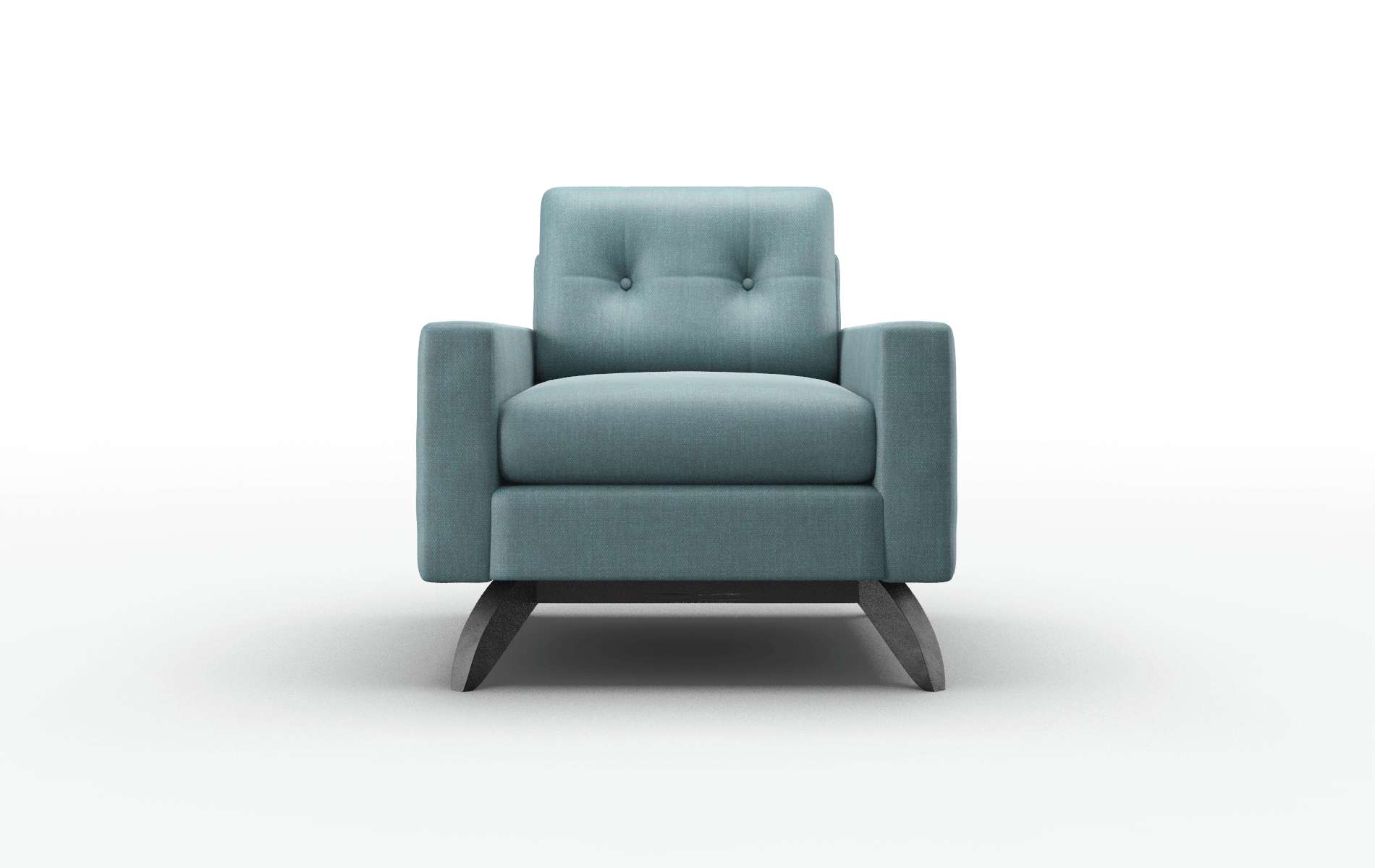 Milan Leslie Peacock Chair espresso legs 1