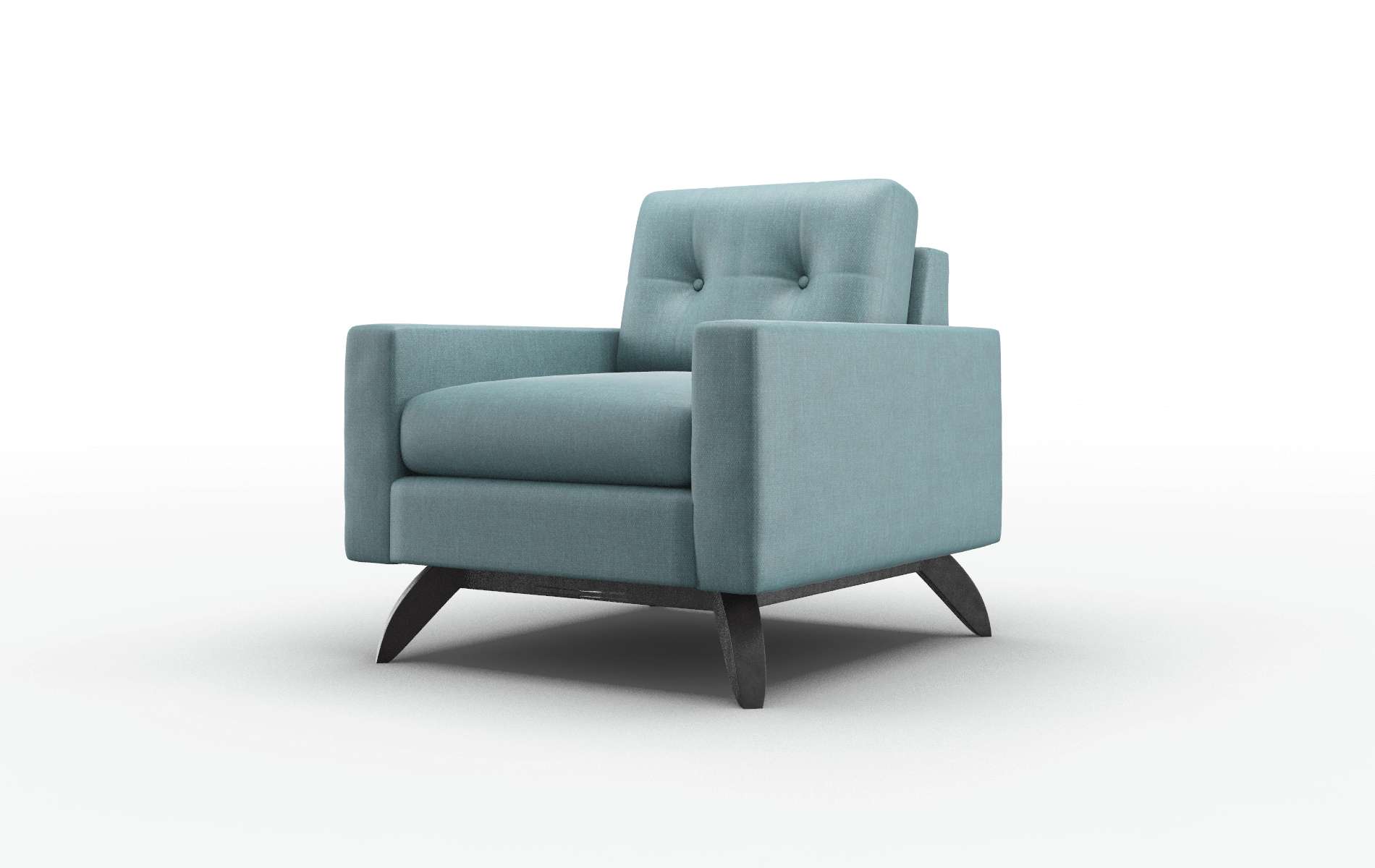 Milan Leslie Peacock Chair espresso legs 4