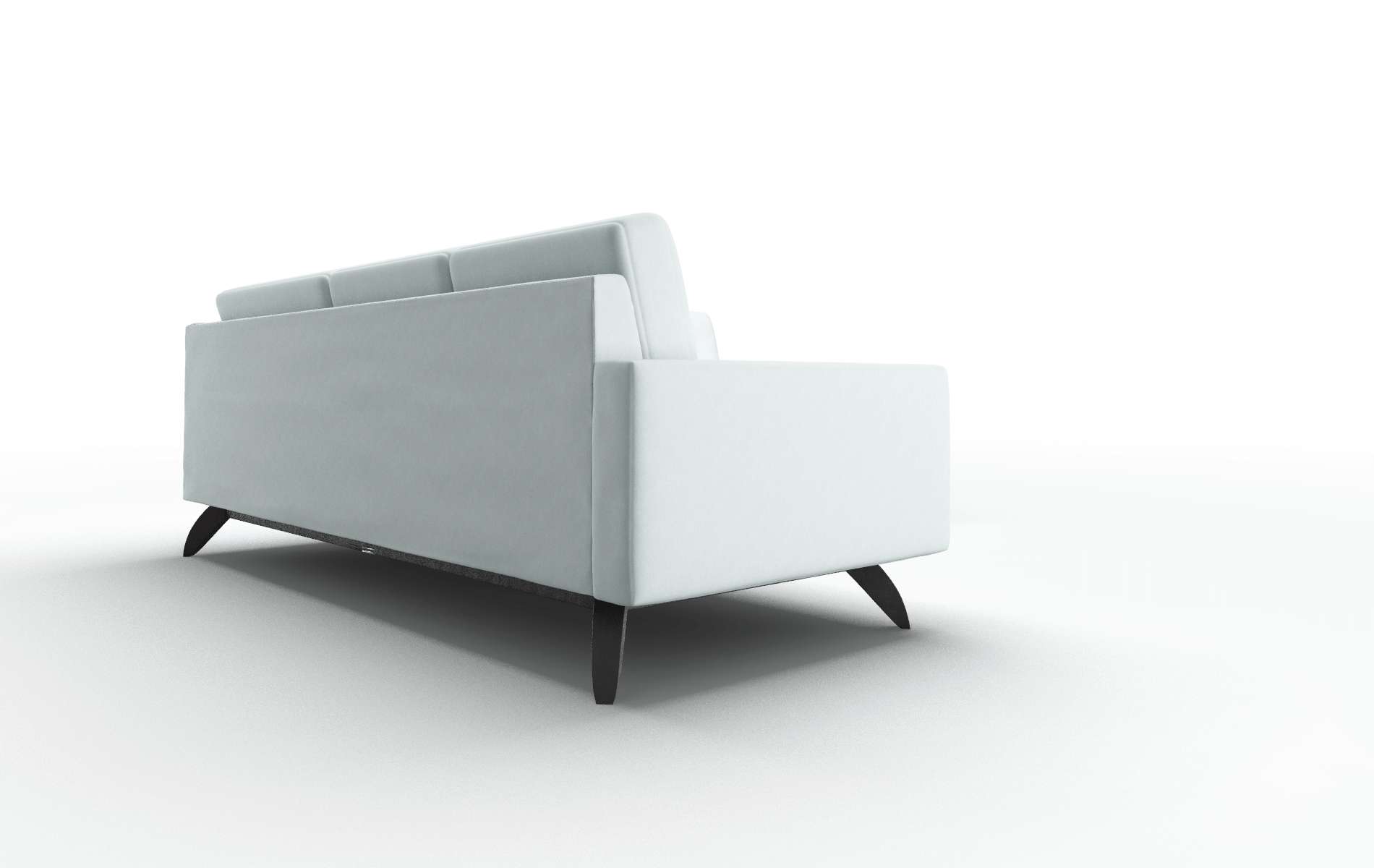 Milan Leslie Robins_egg Sectional espresso legs 3