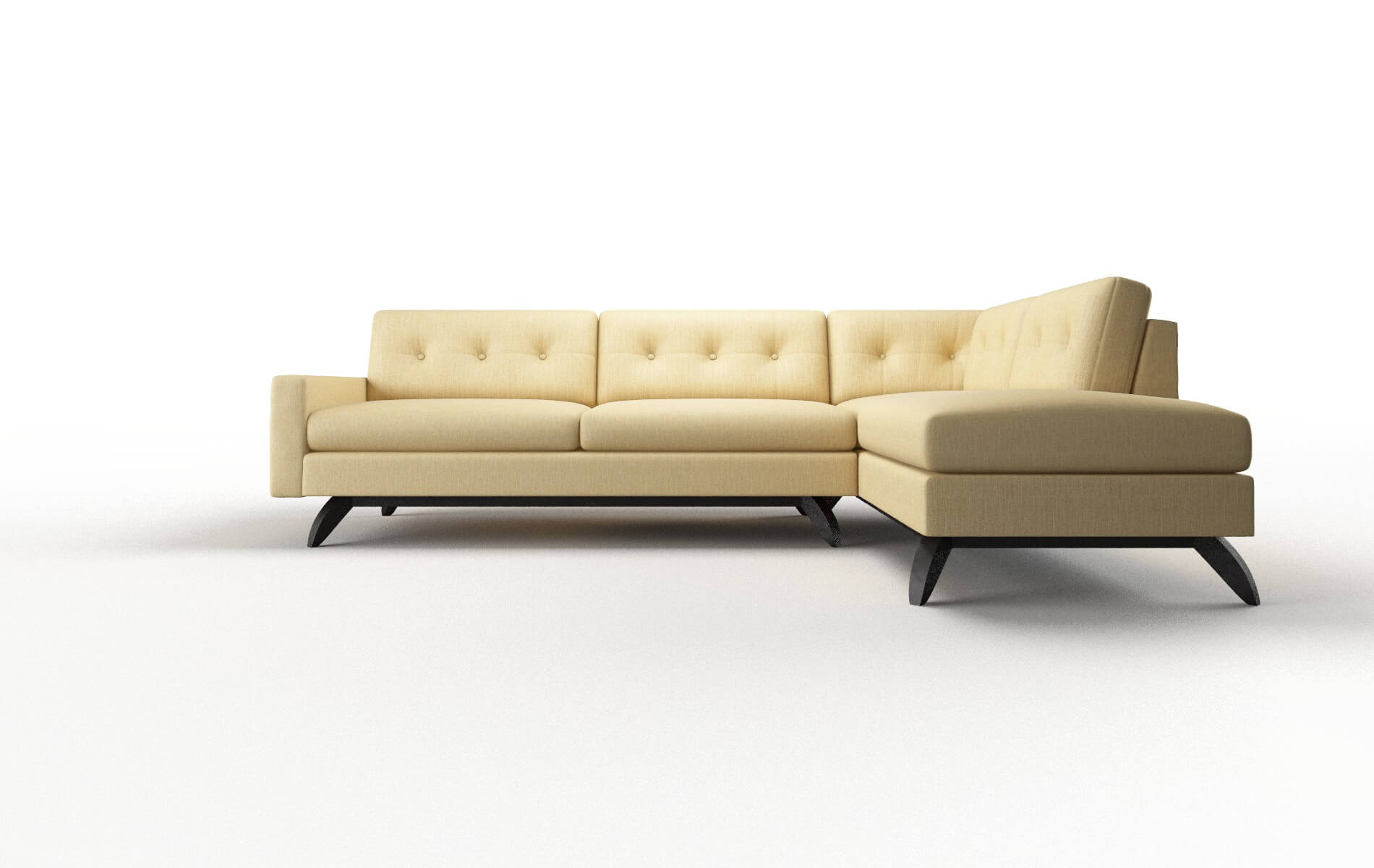 Milan Malibu Maize Panel espresso legs 1