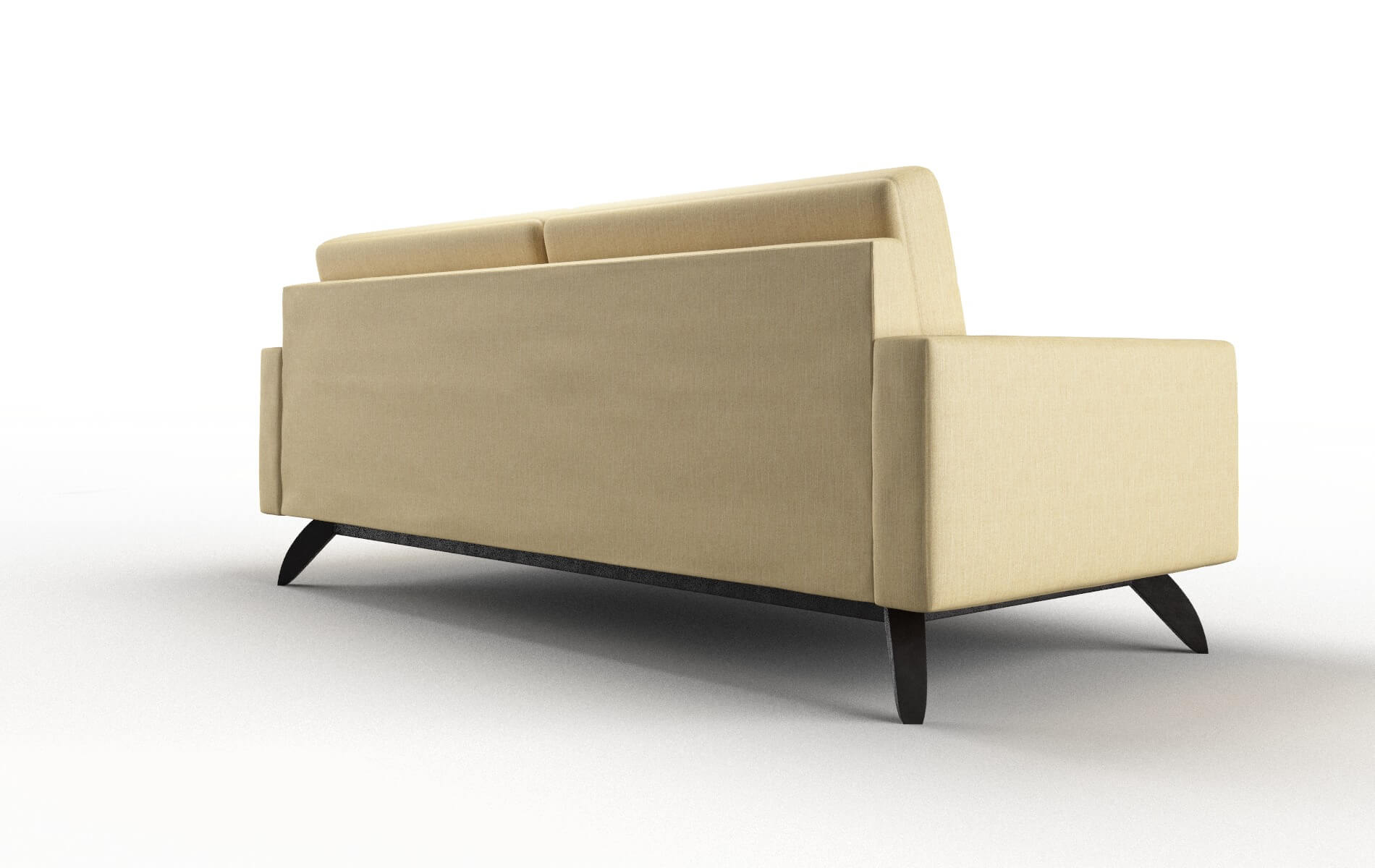Milan Malibu Maize Sofa espresso legs 5