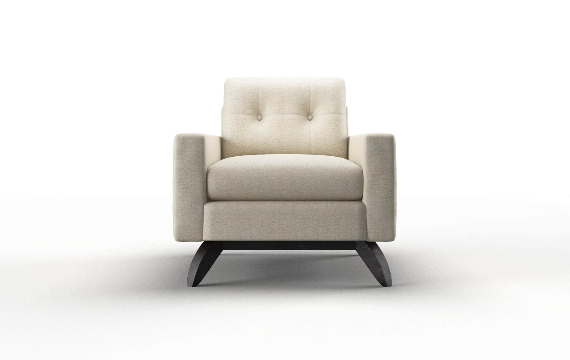 Milan Malibu Sand Chair espresso legs 1