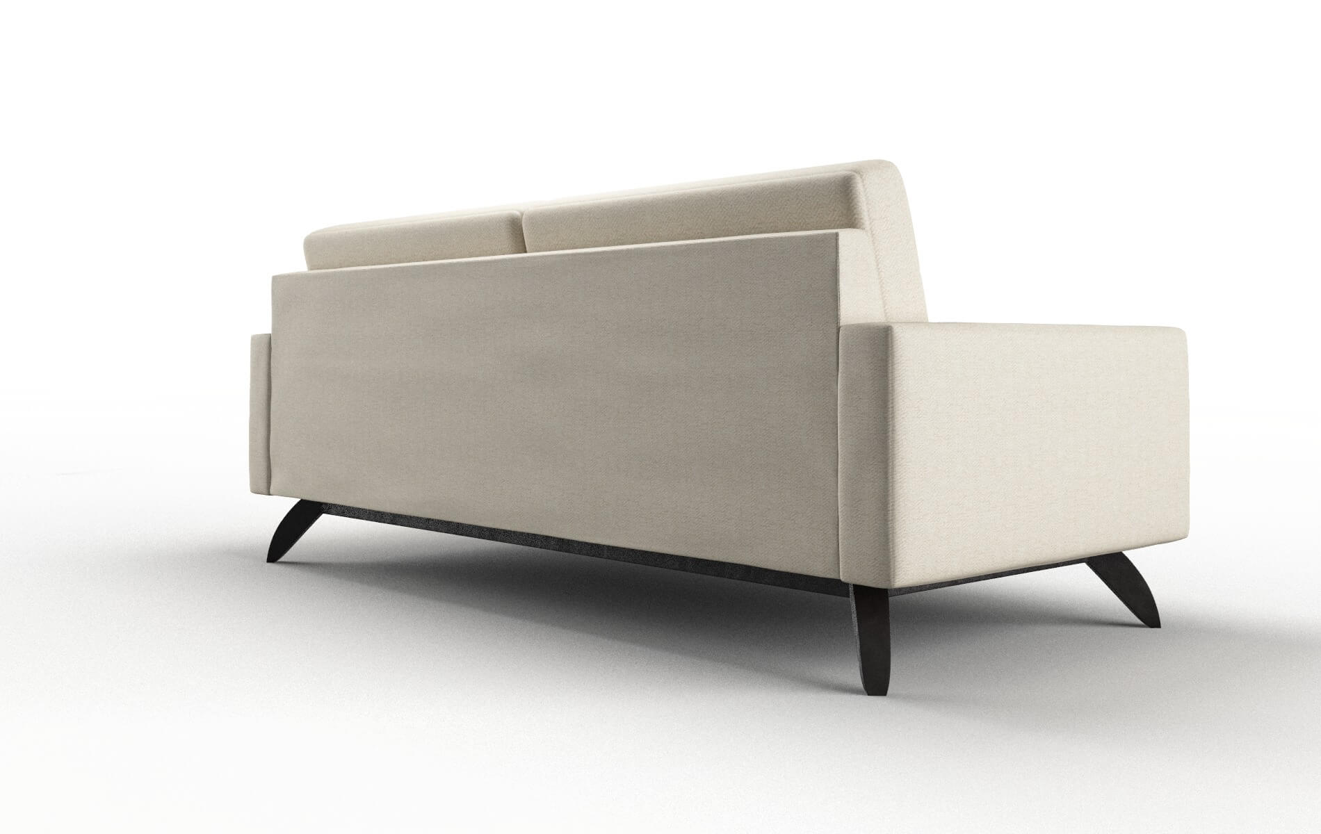 Milan Malibu Sand Sofa espresso legs 5