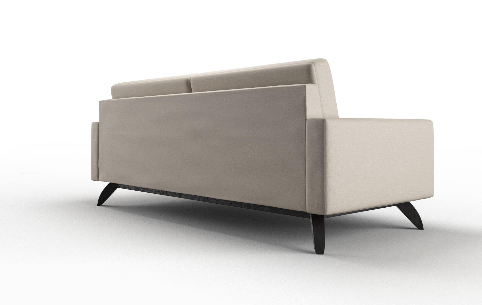 Milan Naples Almond Sofa espresso legs 5