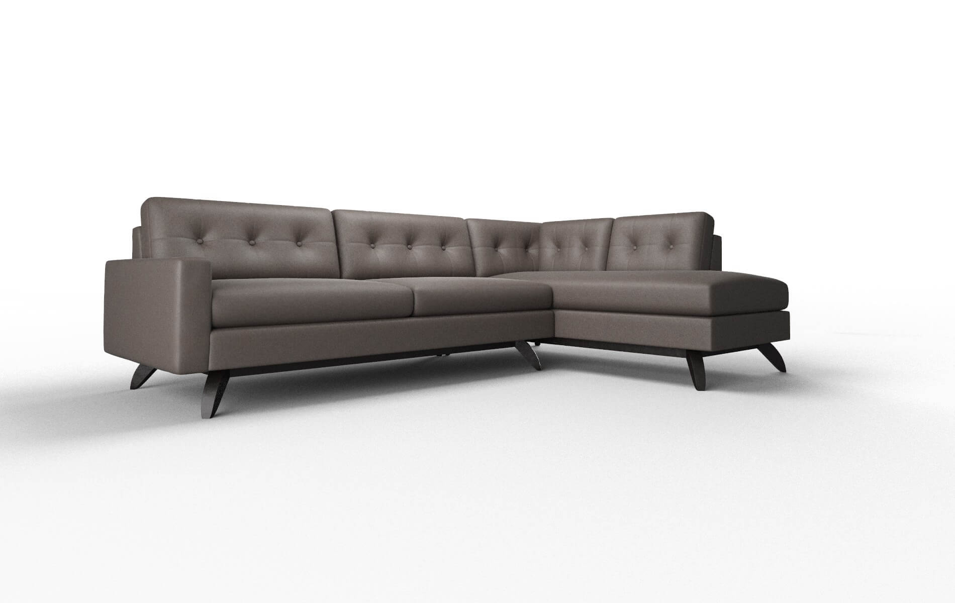 Milan Naples Graphite Panel espresso legs 2