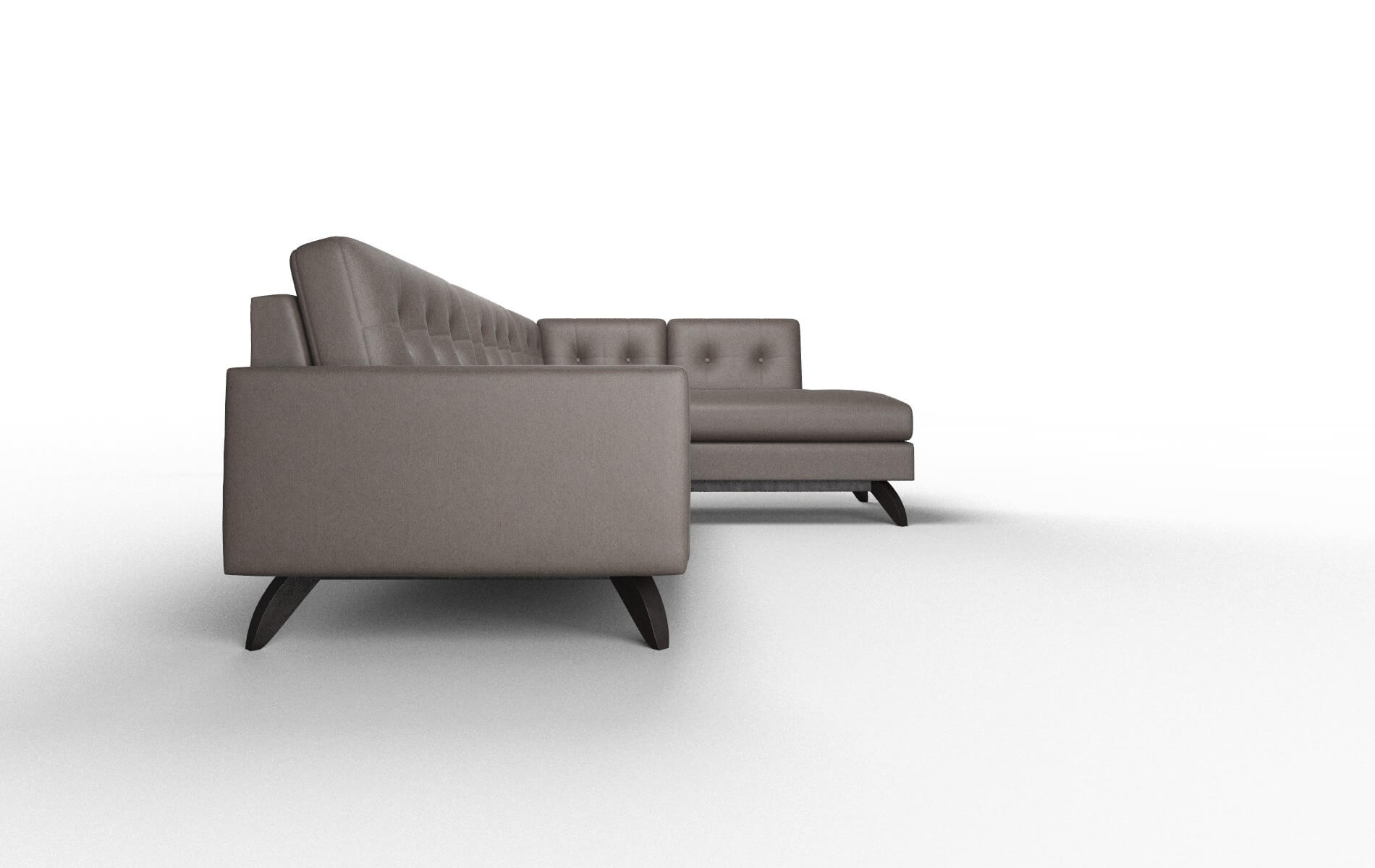 Milan Naples Graphite Panel espresso legs 3