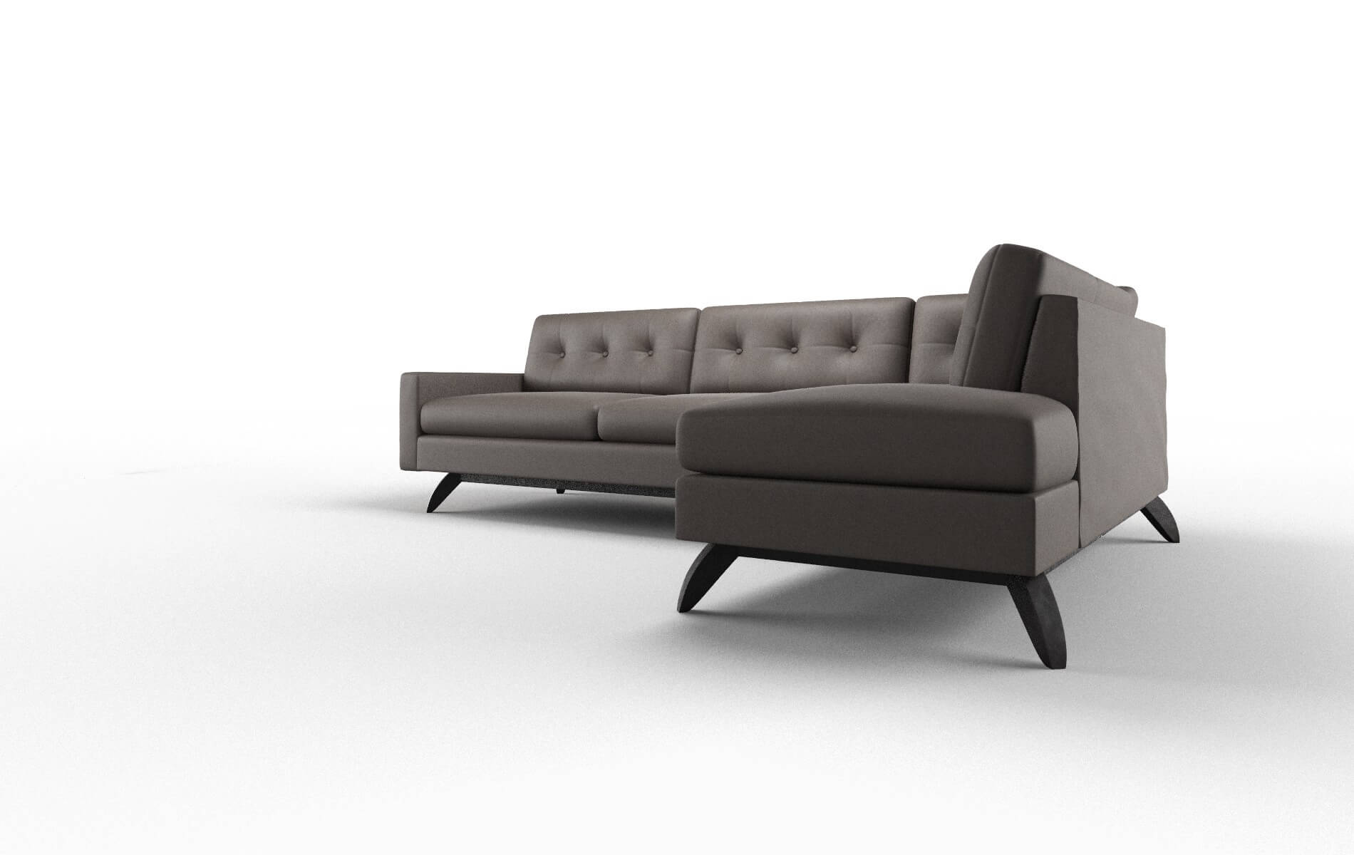 Milan Naples Graphite Panel espresso legs 4