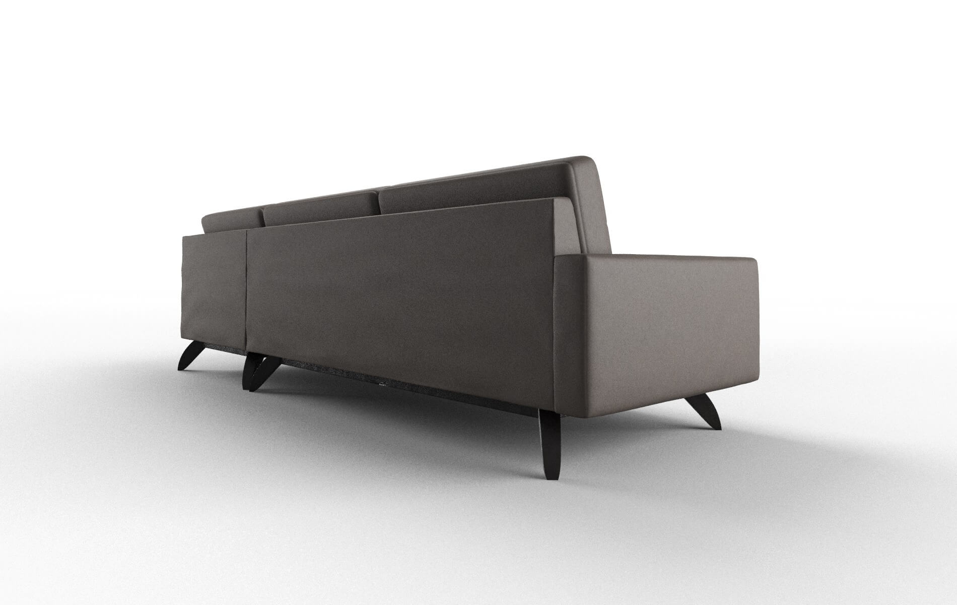 Milan Naples Graphite Panel espresso legs 5