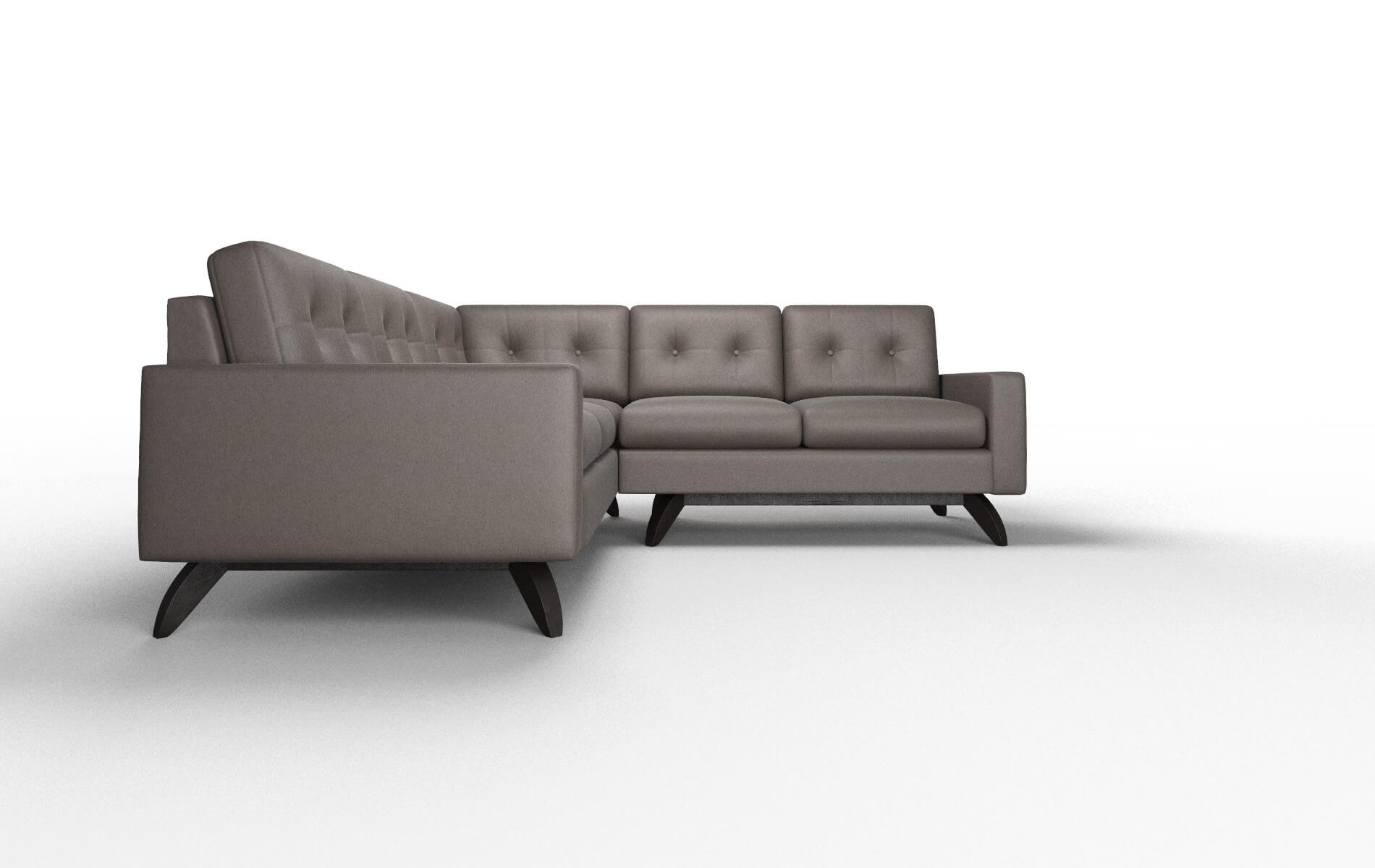 Milan Naples Graphite Sectional espresso legs 2