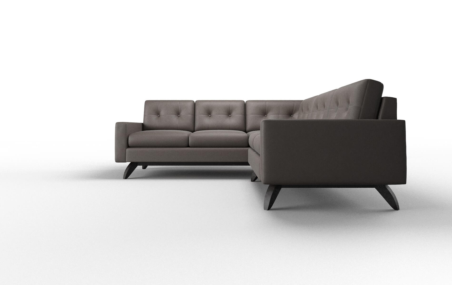 Milan Naples Graphite Sectional espresso legs 5