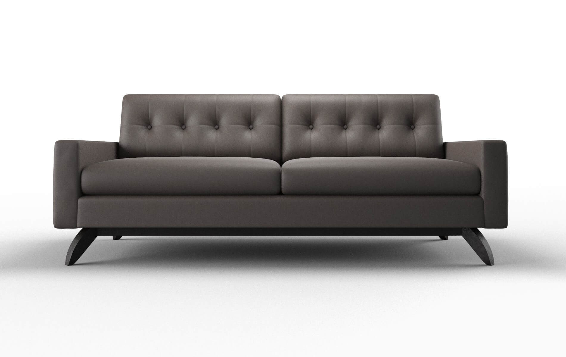 Milan Naples Graphite Sofa espresso legs 1