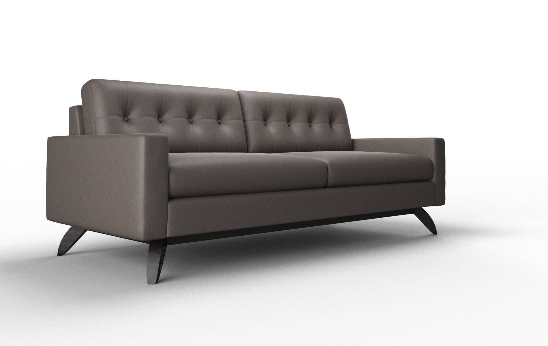 Milan Naples Graphite Sofa espresso legs 2