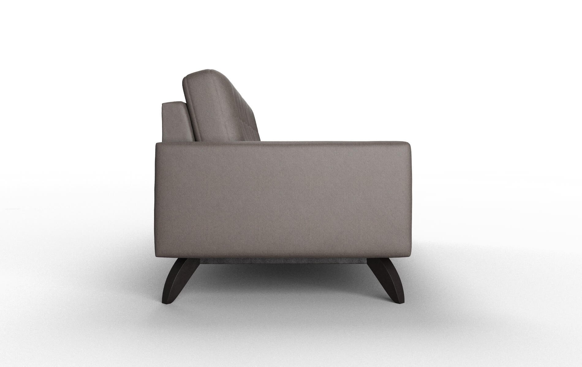 Milan Naples Graphite Sofa espresso legs 3