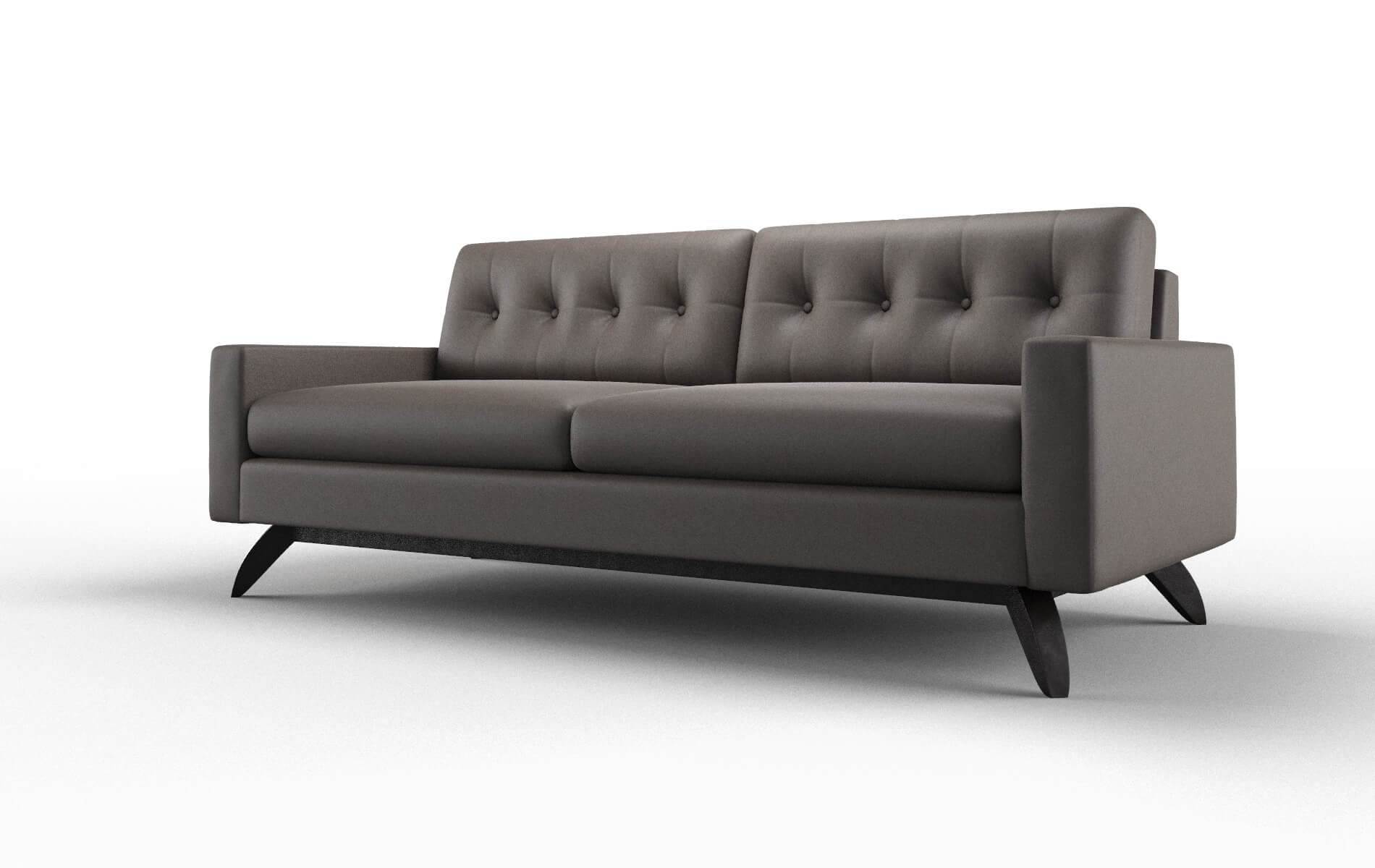 Milan Naples Graphite Sofa espresso legs 4